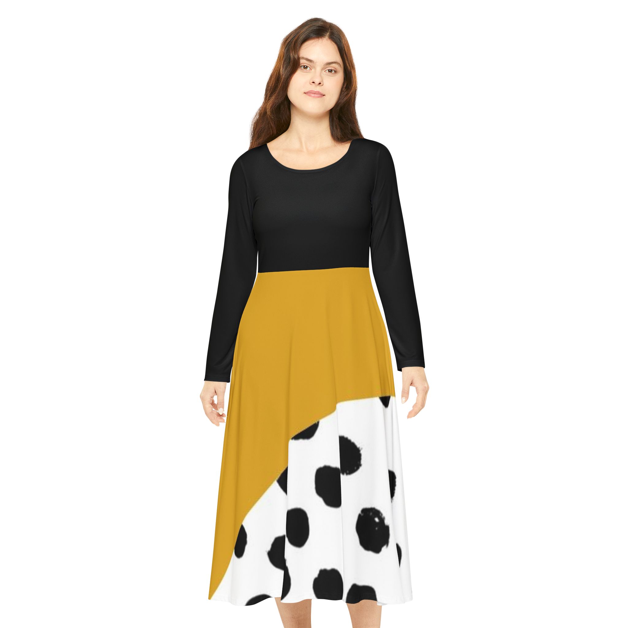 Personalized Women's Long Sleeve Dress, Parties, Special Occasions, Birthday Anniversary Wedding Christmas Gift for Her product thumbnail image Personalized Women's Long Sleeve Dress, Parties, Special Occasions, Birthday Anniversary Wedding Christmas Gift for Her product thumbnail image