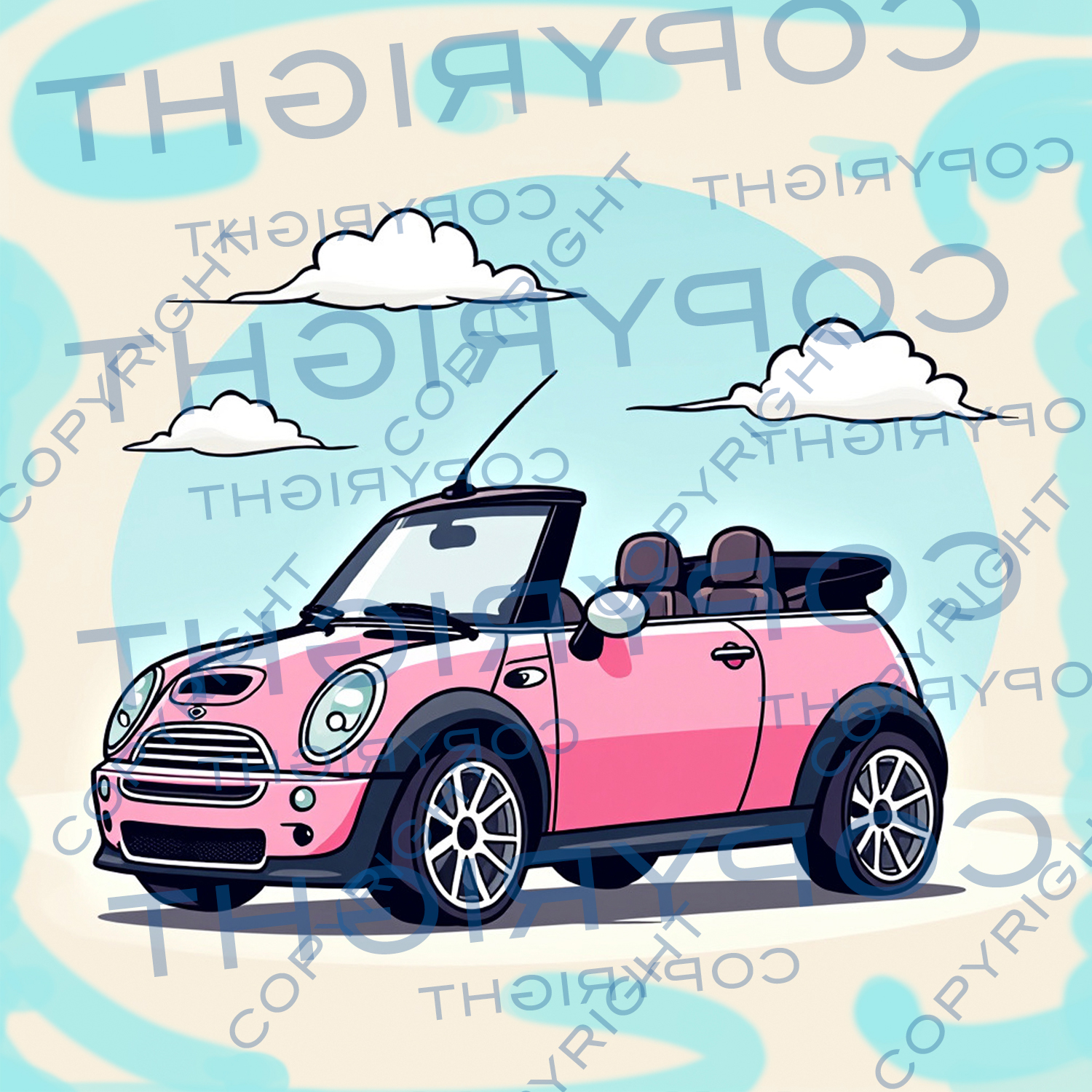 Pink Convertible Car, Oh Yeah! product thumbnail image Pink Convertible Car, Oh Yeah! product thumbnail image