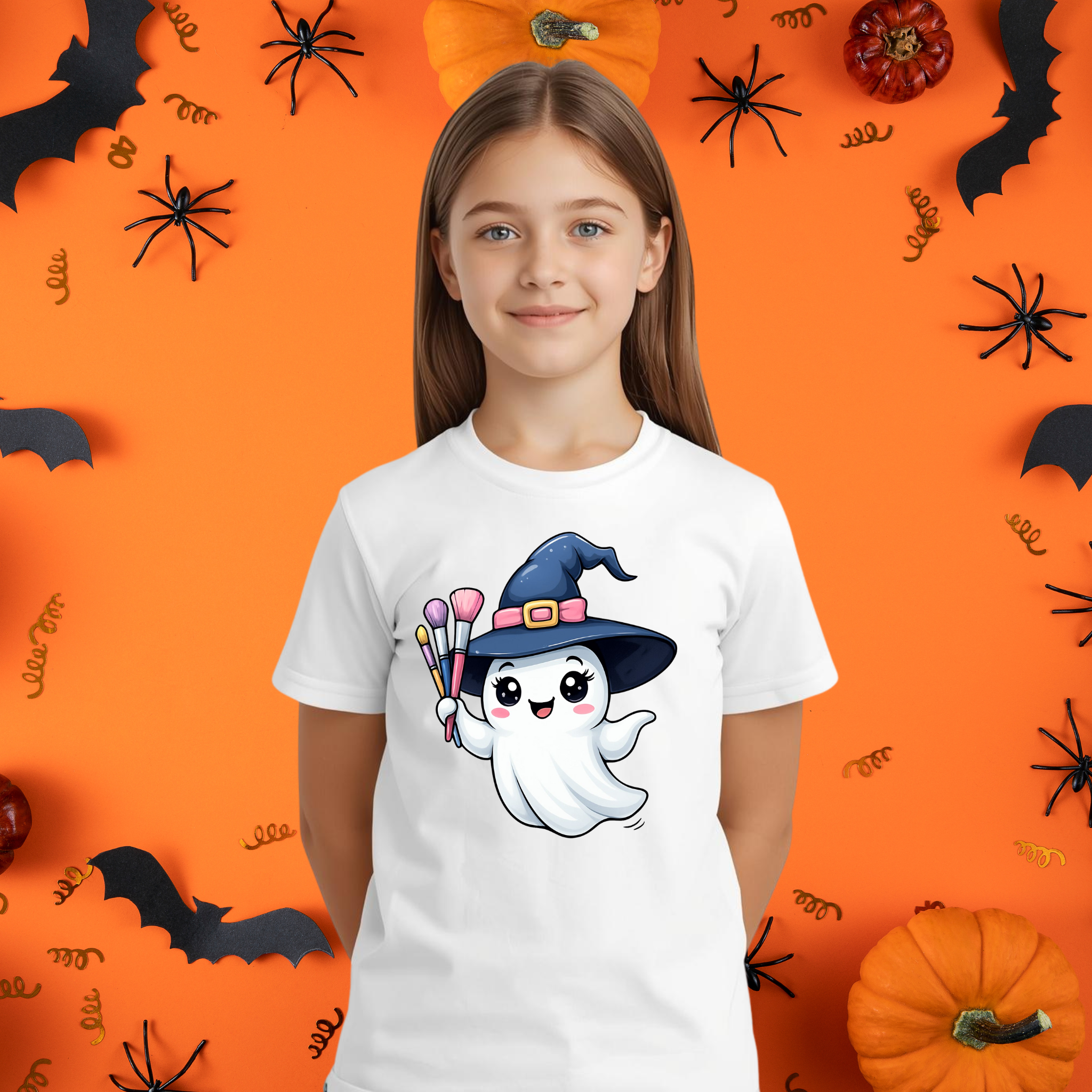 Halloween Kids KELLY - Pumpkins, Trick or Treat, Spooky Fun, Halloween Costume, Kids Halloween Shirt