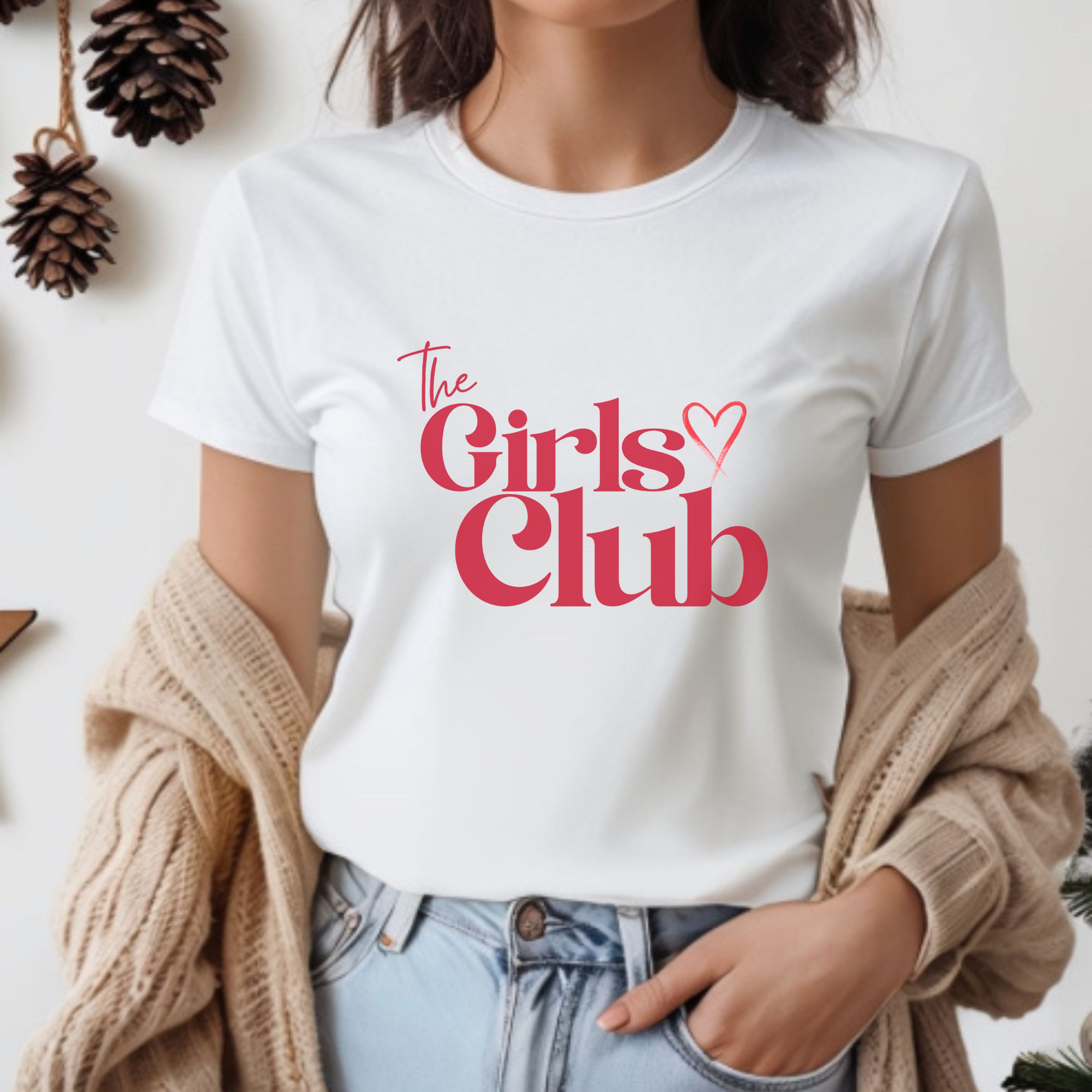 Girls Club Unisex T-Shirt, Softstyle Tee for Friends, Cute Graphic Shirt, Gift for Besties, Casual Wear, Summer Tops product thumbnail image Girls Club Unisex T-Shirt, Softstyle Tee for Friends, Cute Graphic Shirt, Gift for Besties, Casual Wear, Summer Tops product thumbnail image