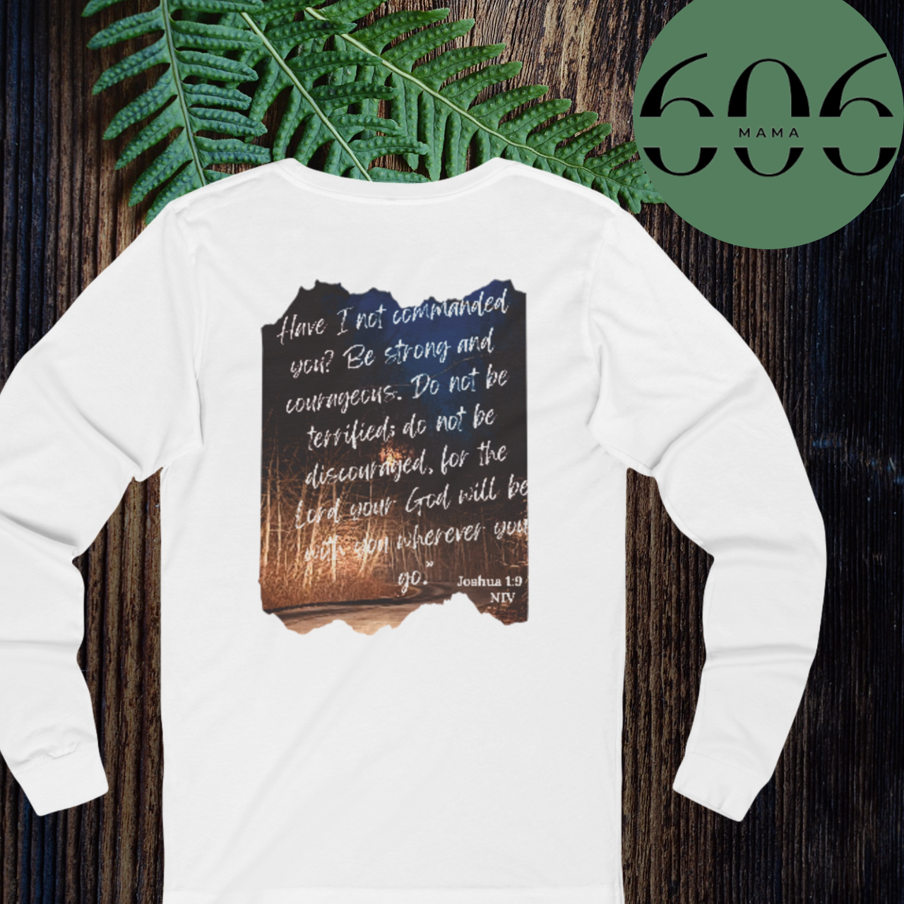 100% Cotton Inspirational Long Sleeve Tee for Any Occasion, Motivational Quote Shirt, Unisex Spirit Wear, Gift for Friends or Family, Casual Comfort product thumbnail image