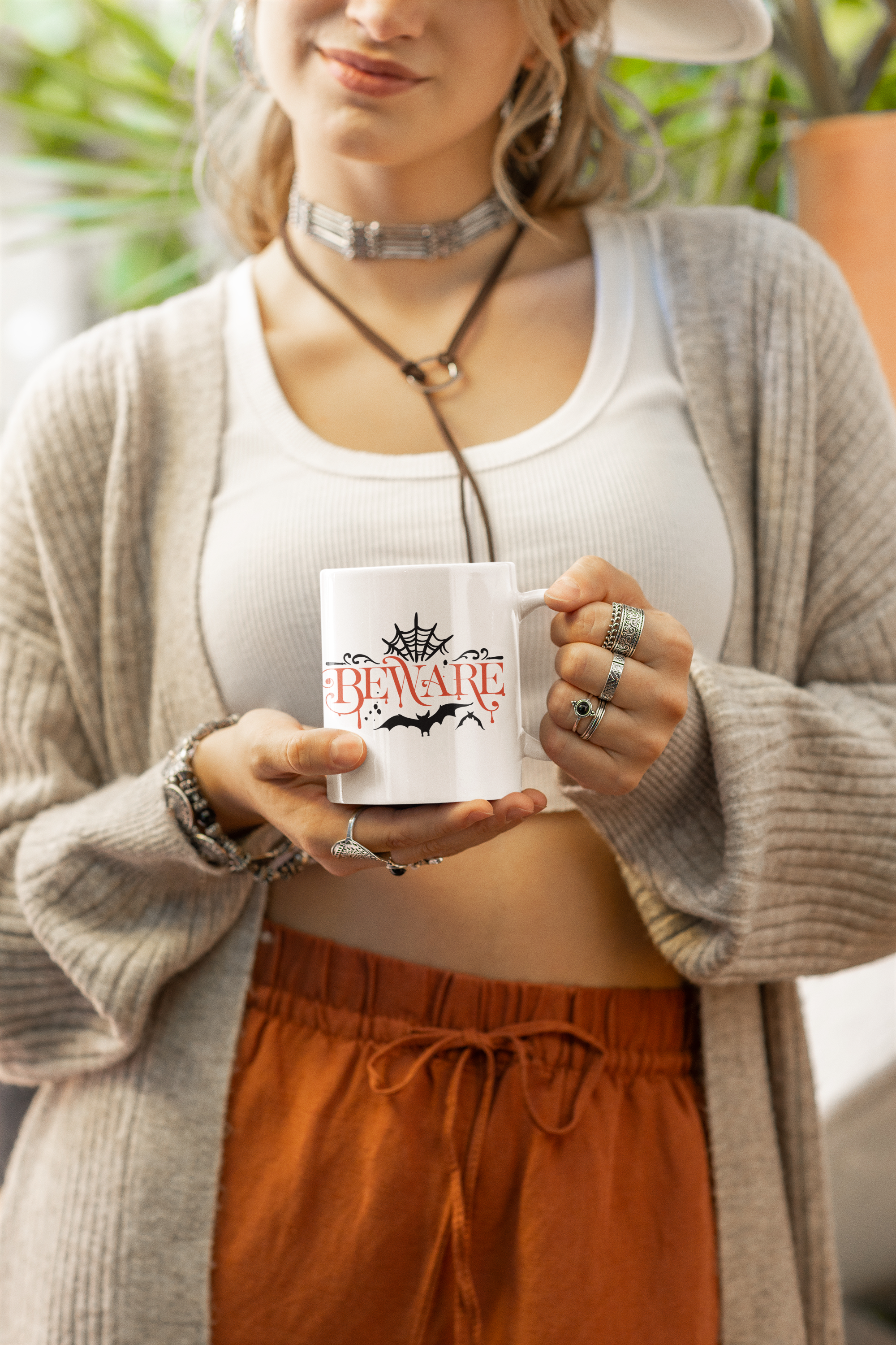 Halloween-Themed Ceramic Mug, Gift for Ghoulish Friends, Spooky Coffee Cup, Haunted House Decor, Witchy Kitchenware product thumbnail image Halloween-Themed Ceramic Mug, Gift for Ghoulish Friends, Spooky Coffee Cup, Haunted House Decor, Witchy Kitchenware product thumbnail image