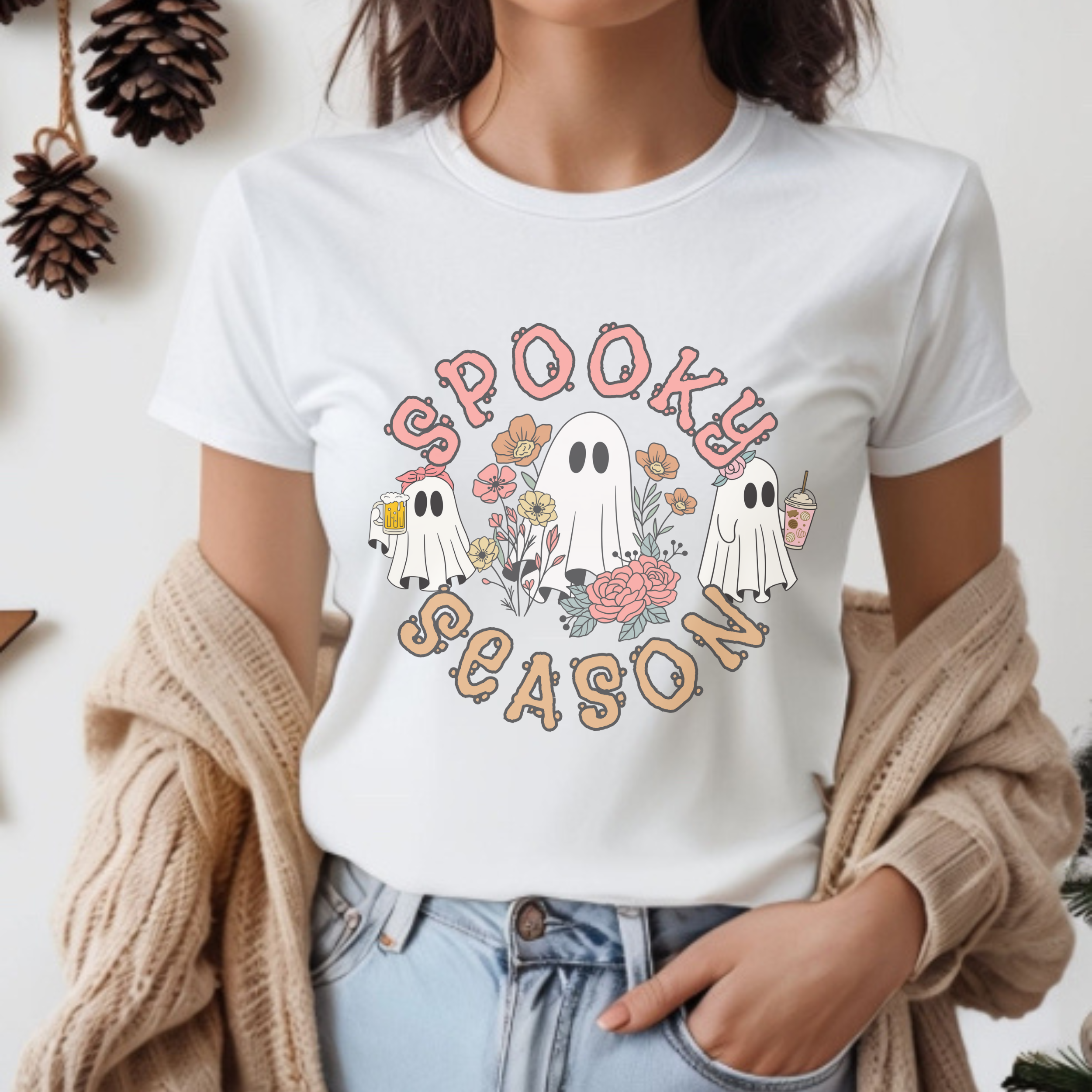 Spooky Season Kids Tee, Halloween T-Shirt, Fall Apparel, Ghosts and Ghouls Design, Kids Halloween Outfit product thumbnail image Spooky Season Kids Tee, Halloween T-Shirt, Fall Apparel, Ghosts and Ghouls Design, Kids Halloween Outfit product thumbnail image
