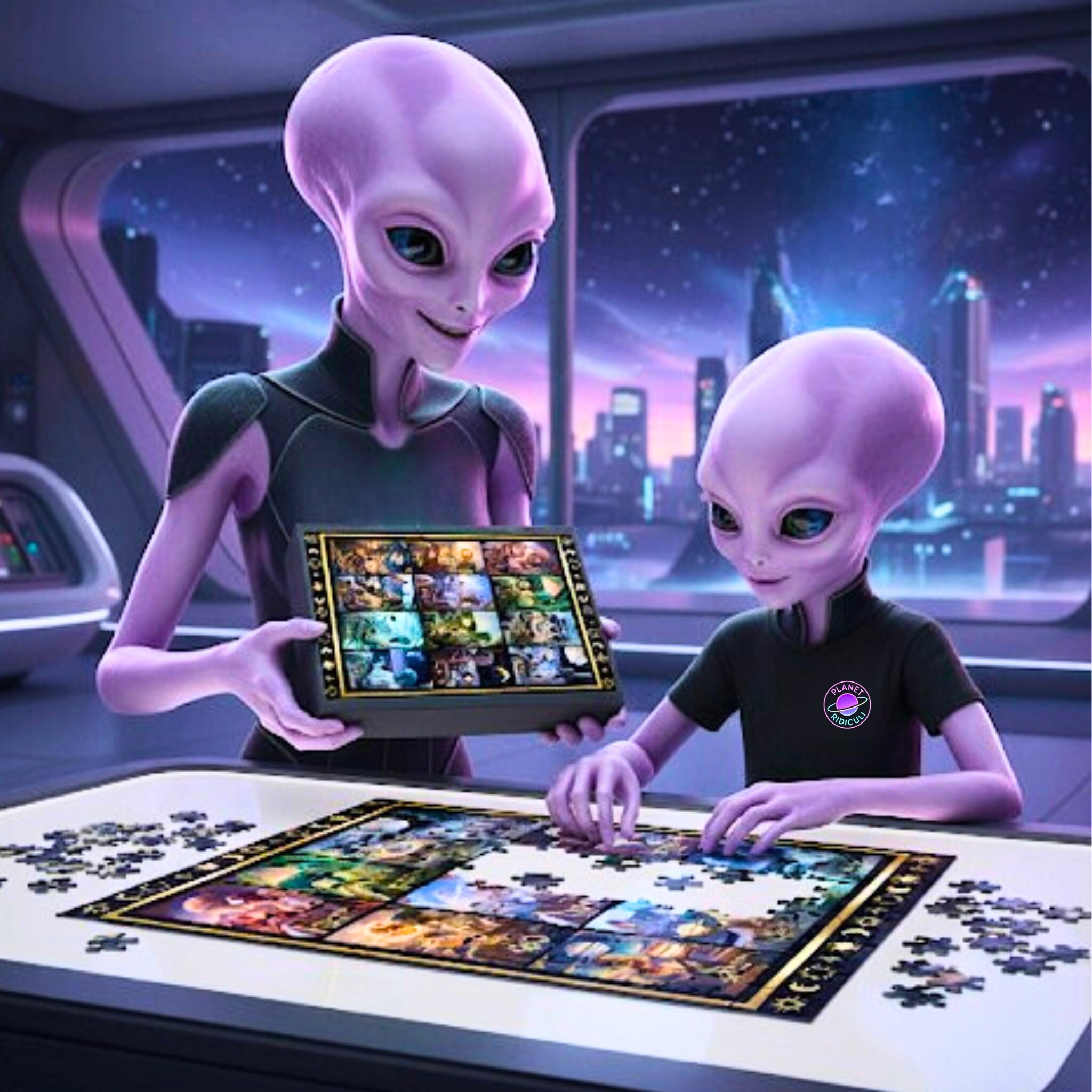 Alien Astrology Puzzle (4 Sizes) product thumbnail image