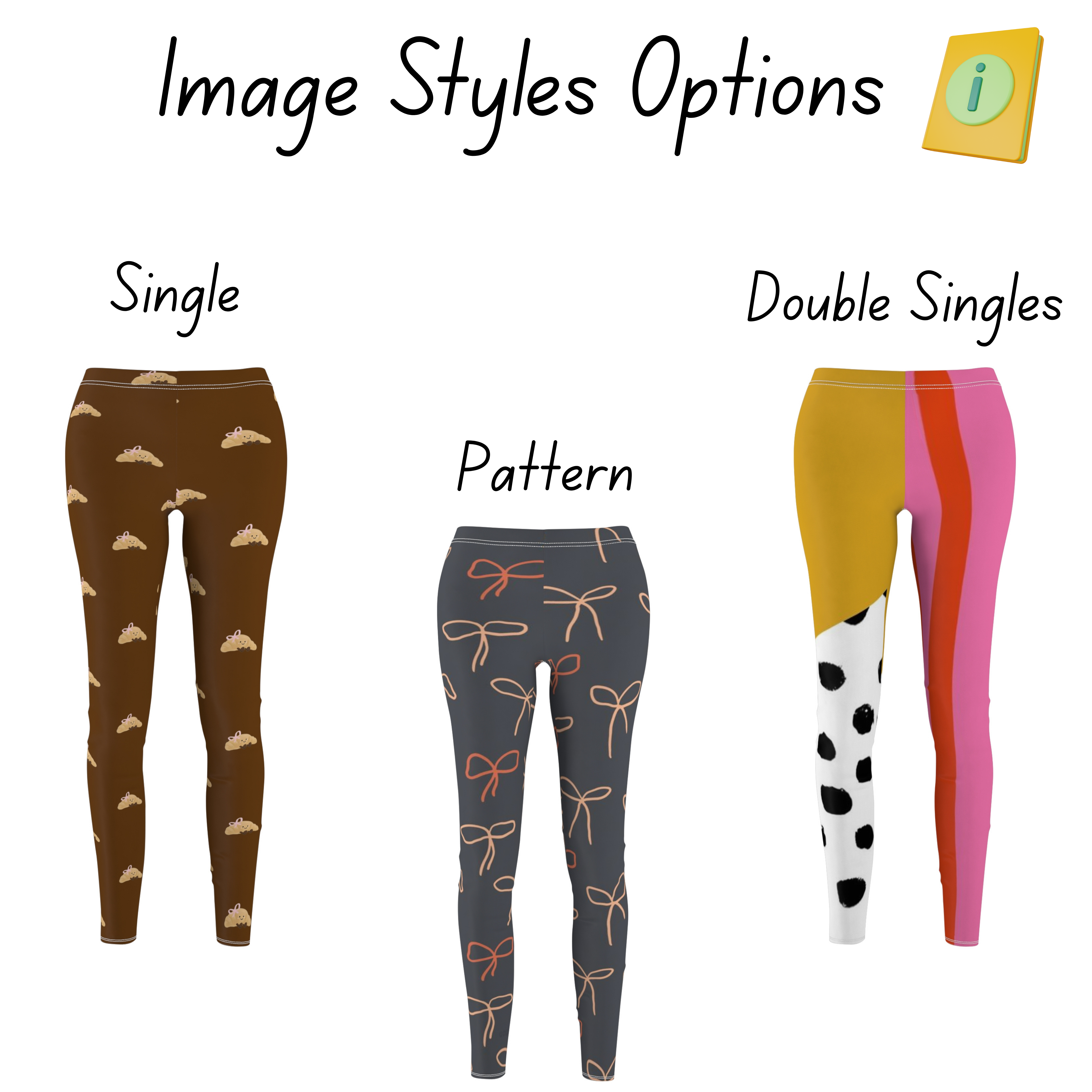 Personalized Women's Leggings, Stylish Activewear, Comfortable Wear, Fitness, Trendy Pants, Gift for Her product thumbnail image Personalized Women's Leggings, Stylish Activewear, Comfortable Wear, Fitness, Trendy Pants, Gift for Her product thumbnail image