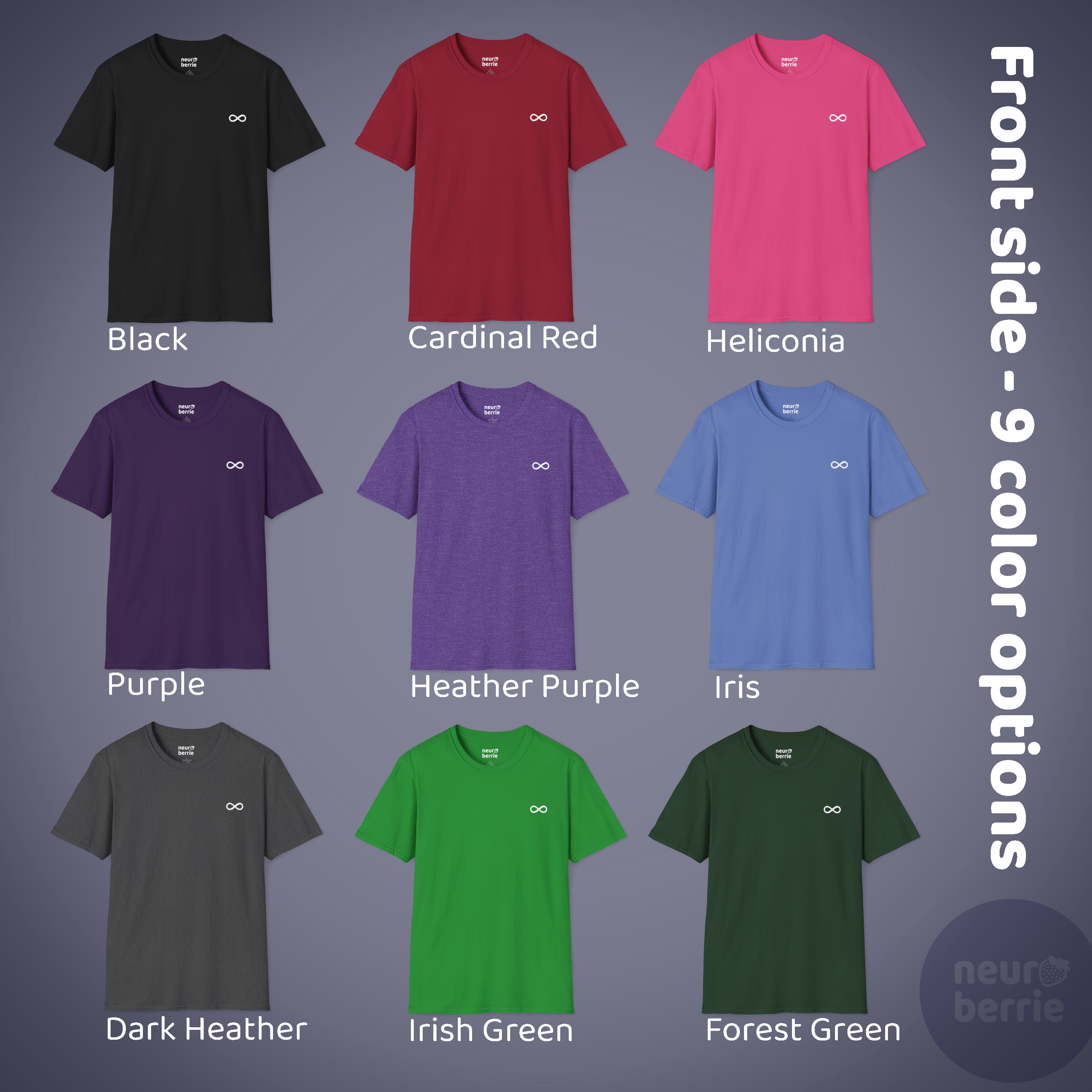 Autistic ADHDer Unisex Softstyle T-Shirt for Adults by AuDHD Designer product thumbnail image Autistic ADHDer Unisex Softstyle T-Shirt for Adults by AuDHD Designer product thumbnail image