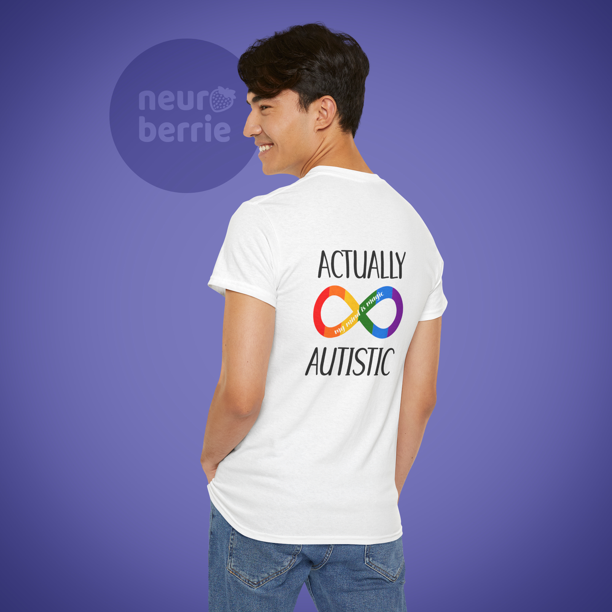 Actually Autistic Shirt, Autism Acceptance Unisex Tee Shirt, Awareness Support Gift, not a Puzzle Piece, Autism Infinity Teeshirt product thumbnail image Actually Autistic Shirt, Autism Acceptance Unisex Tee Shirt, Awareness Support Gift, not a Puzzle Piece, Autism Infinity Teeshirt product thumbnail image