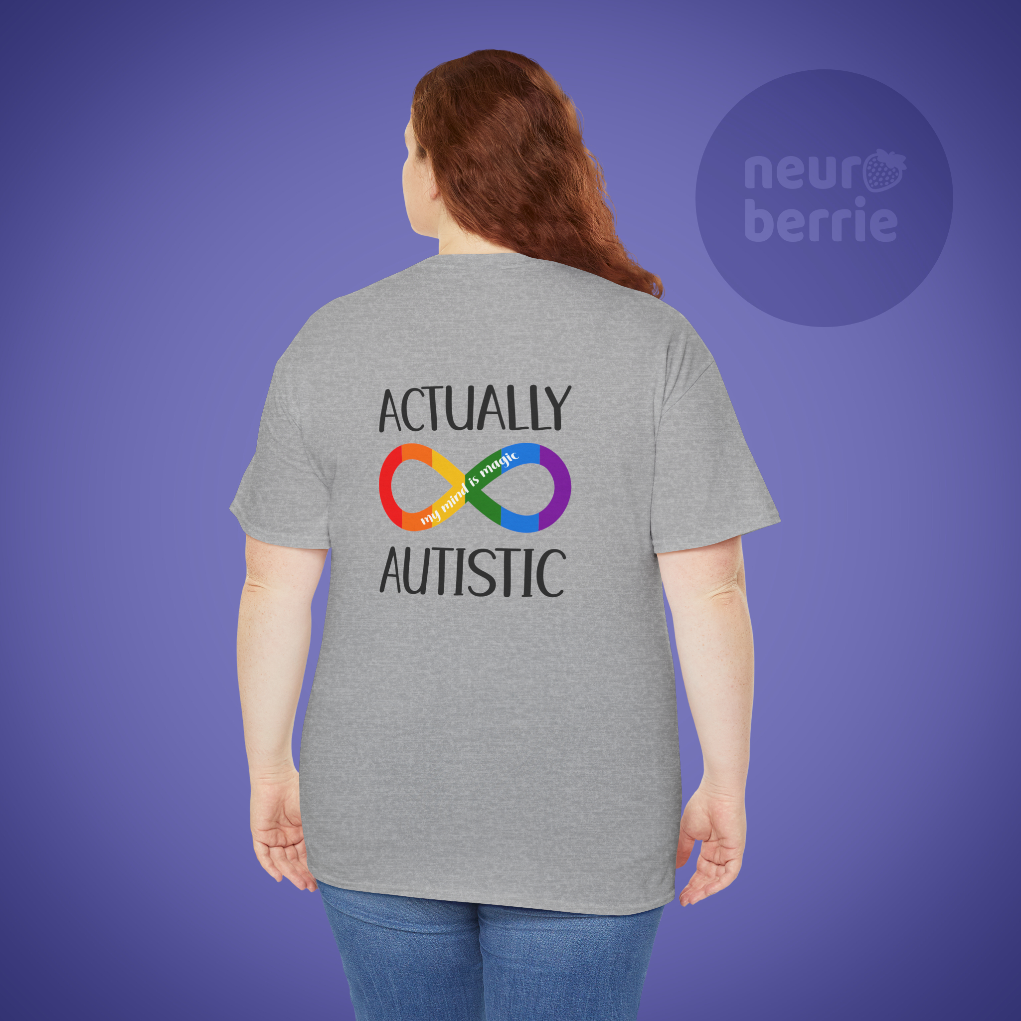 Actually Autistic Shirt, Autism Acceptance Unisex Tee Shirt, Awareness Support Gift, not a Puzzle Piece, Autism Infinity Teeshirt product thumbnail image Actually Autistic Shirt, Autism Acceptance Unisex Tee Shirt, Awareness Support Gift, not a Puzzle Piece, Autism Infinity Teeshirt product thumbnail image