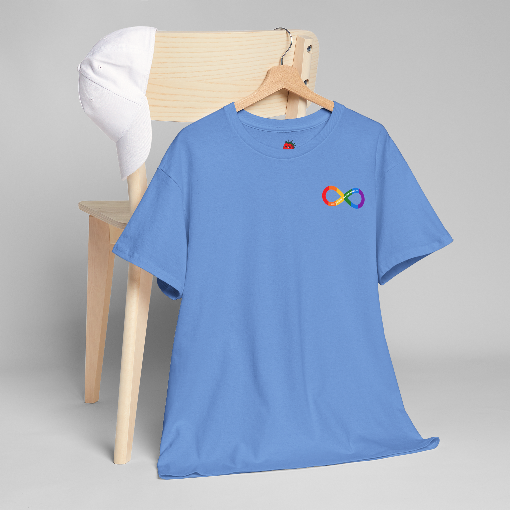 Actually Autistic Shirt, Autism Acceptance Unisex Tee Shirt, Awareness Support Gift, not a Puzzle Piece, Autism Infinity Teeshirt product thumbnail image