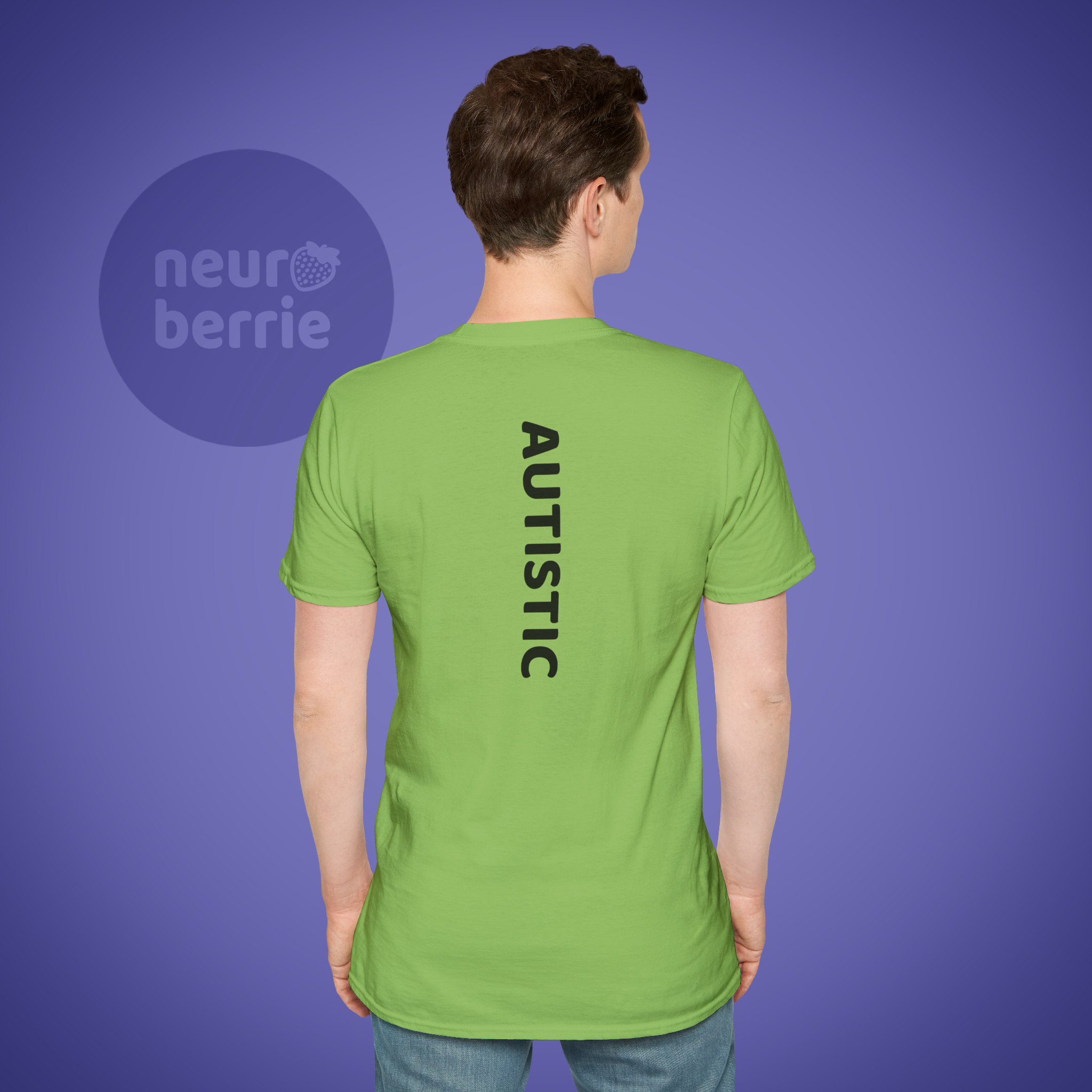 Autism Shirt ADULT by Autistic Designer - LIGHT Colors product thumbnail image