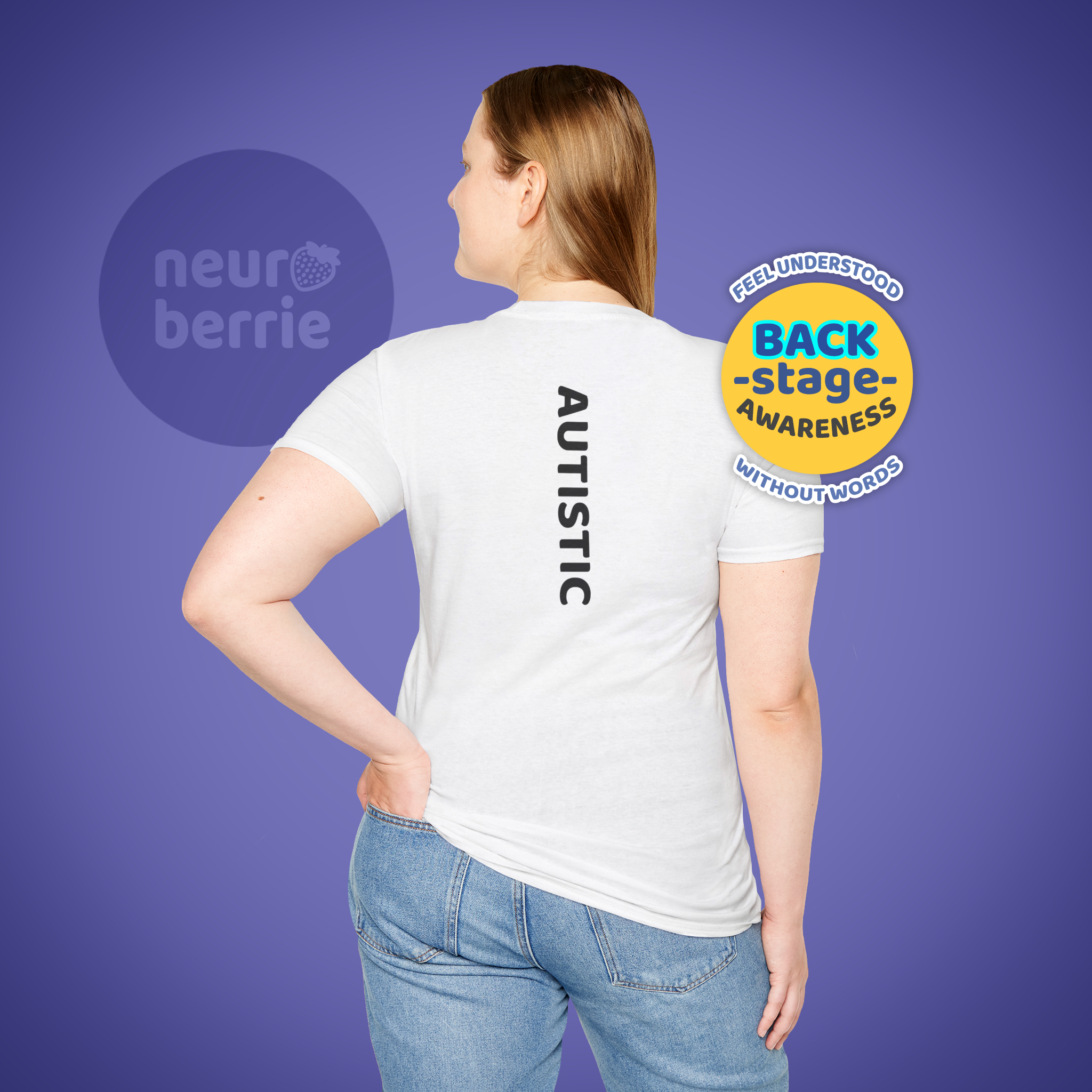 Autism Shirt ADULT by Autistic Designer - LIGHT Colors product thumbnail image Autism Shirt ADULT by Autistic Designer - LIGHT Colors product thumbnail image