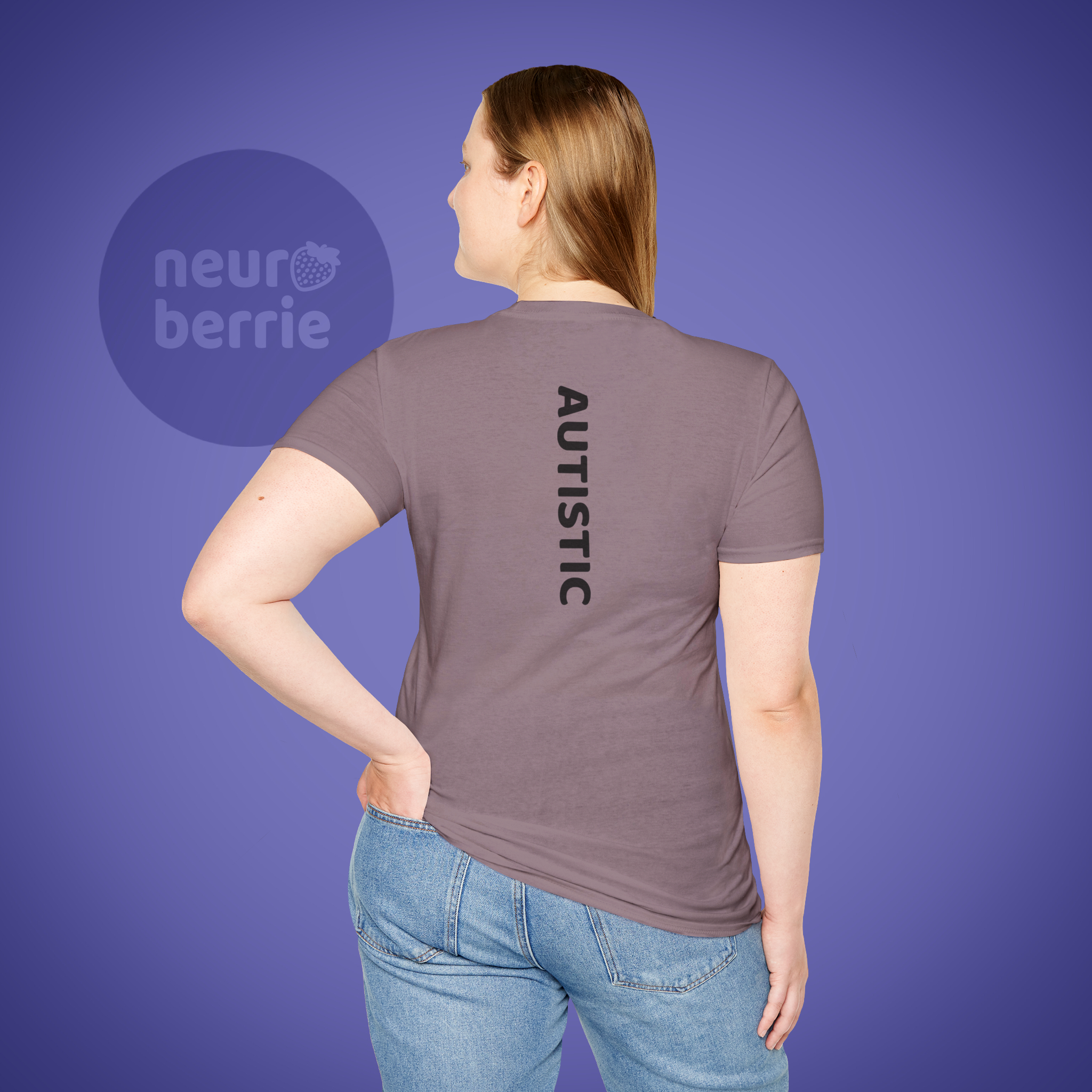 Autism Shirt ADULT by Autistic Designer - LIGHT Colors product thumbnail image