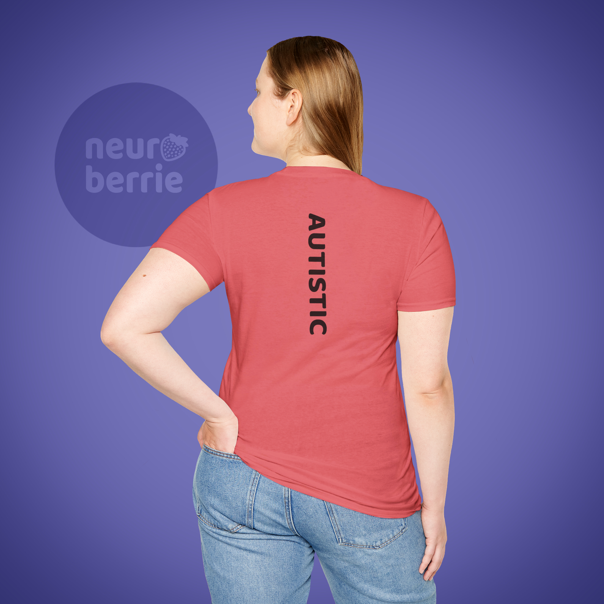 Autism Shirt ADULT by Autistic Designer - LIGHT Colors product thumbnail image