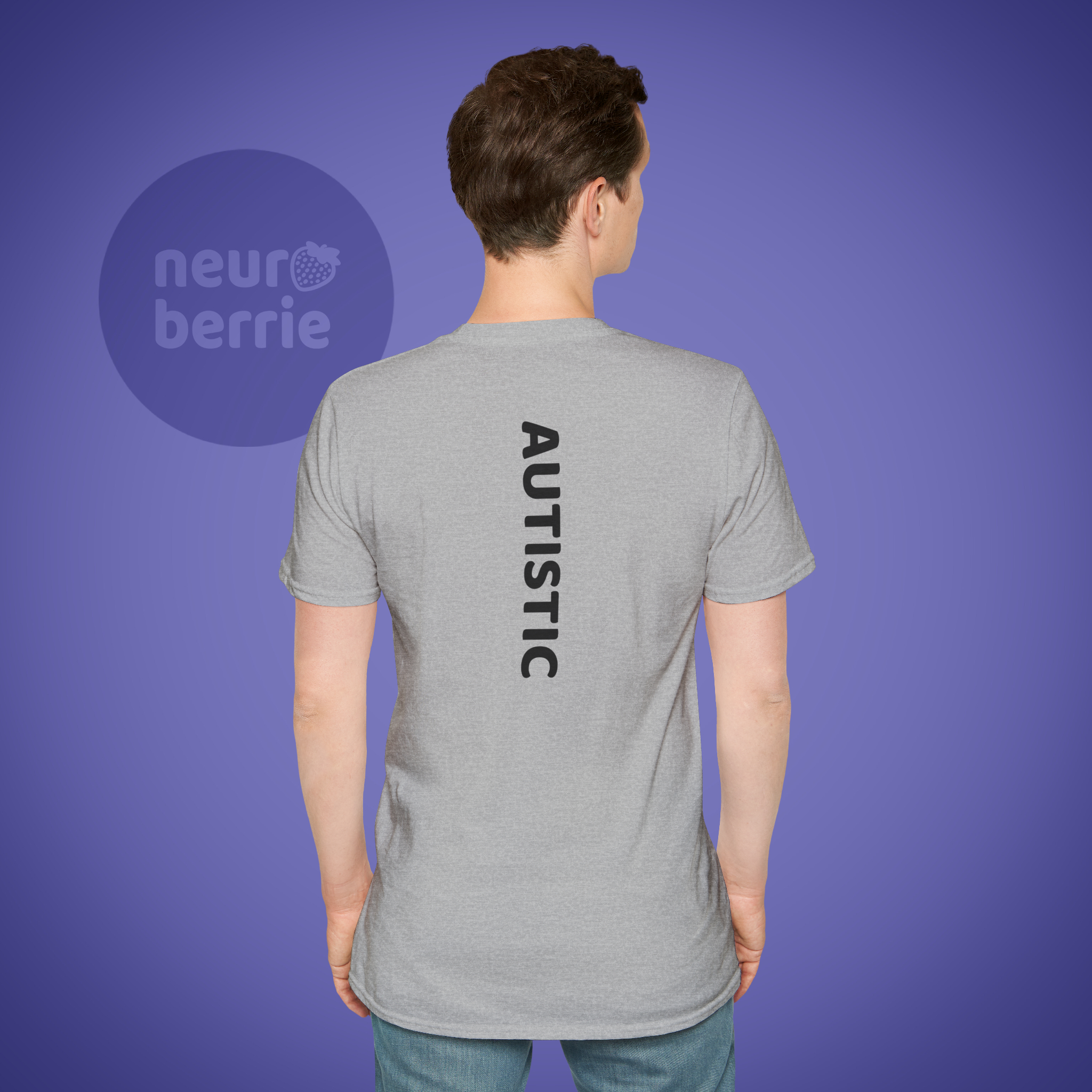 Autism Shirt ADULT by Autistic Designer - LIGHT Colors product thumbnail image