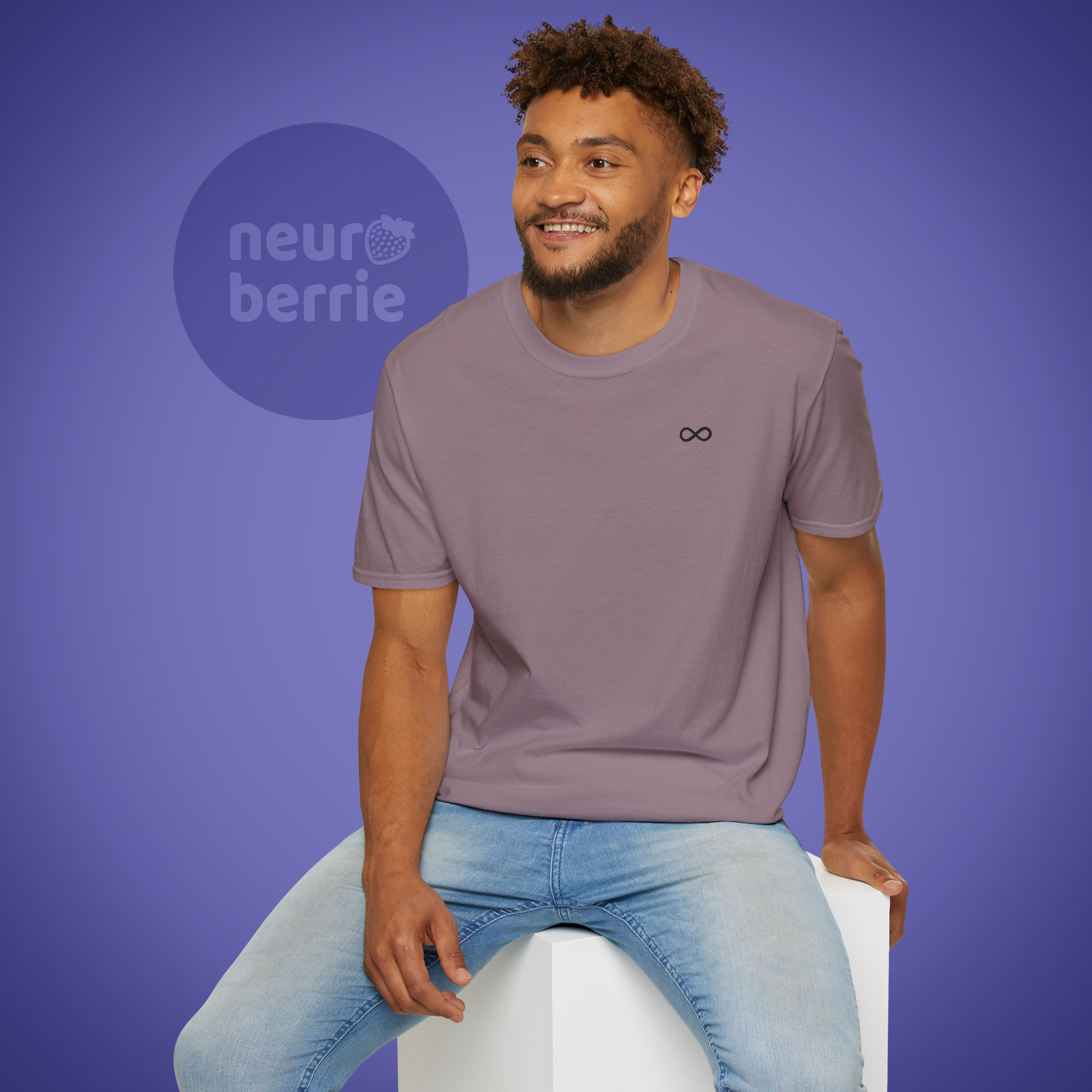 Autism Shirt ADULT by Autistic Designer - LIGHT Colors product thumbnail image