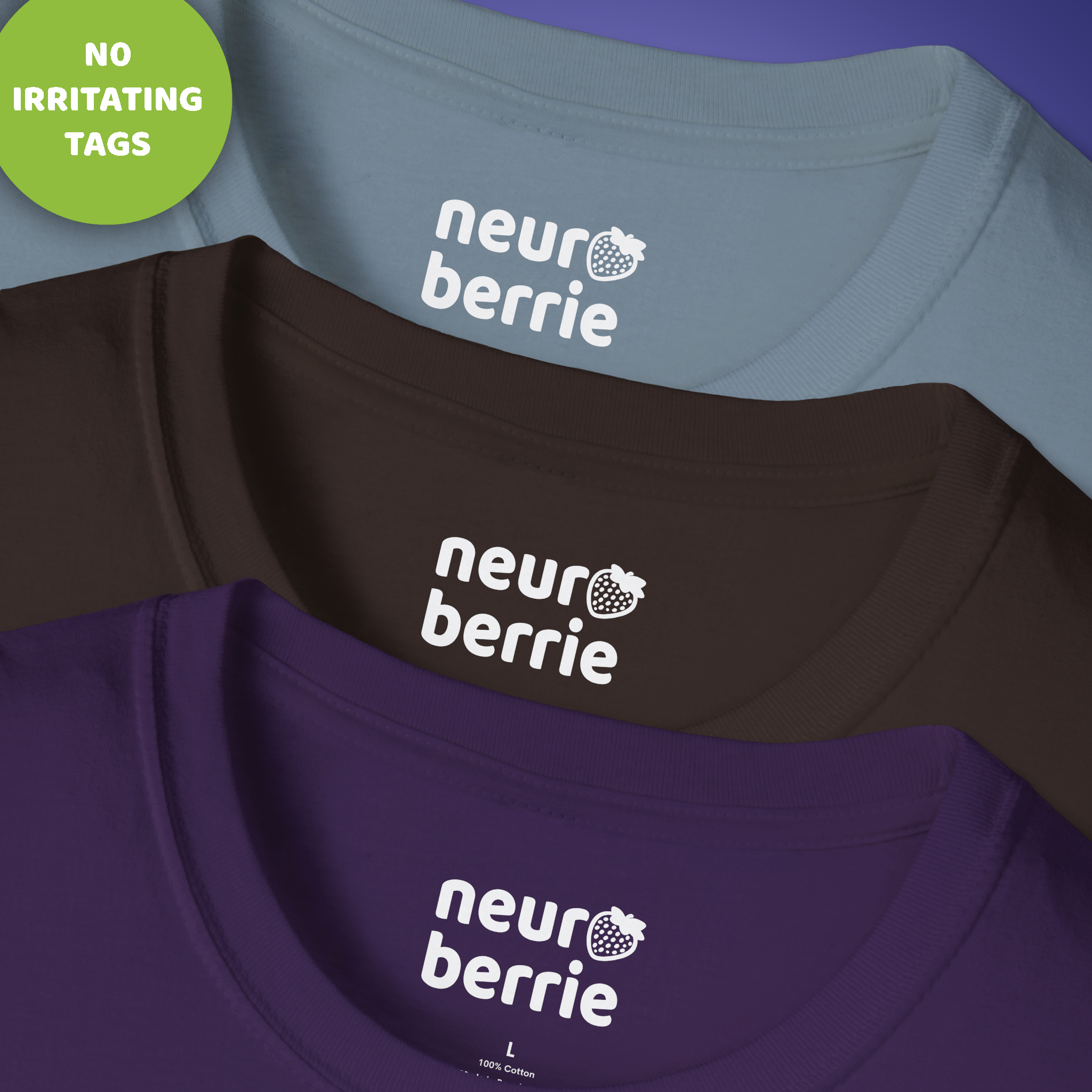 Autism Shirt ADULT by Autistic Designer - LIGHT Colors product thumbnail image