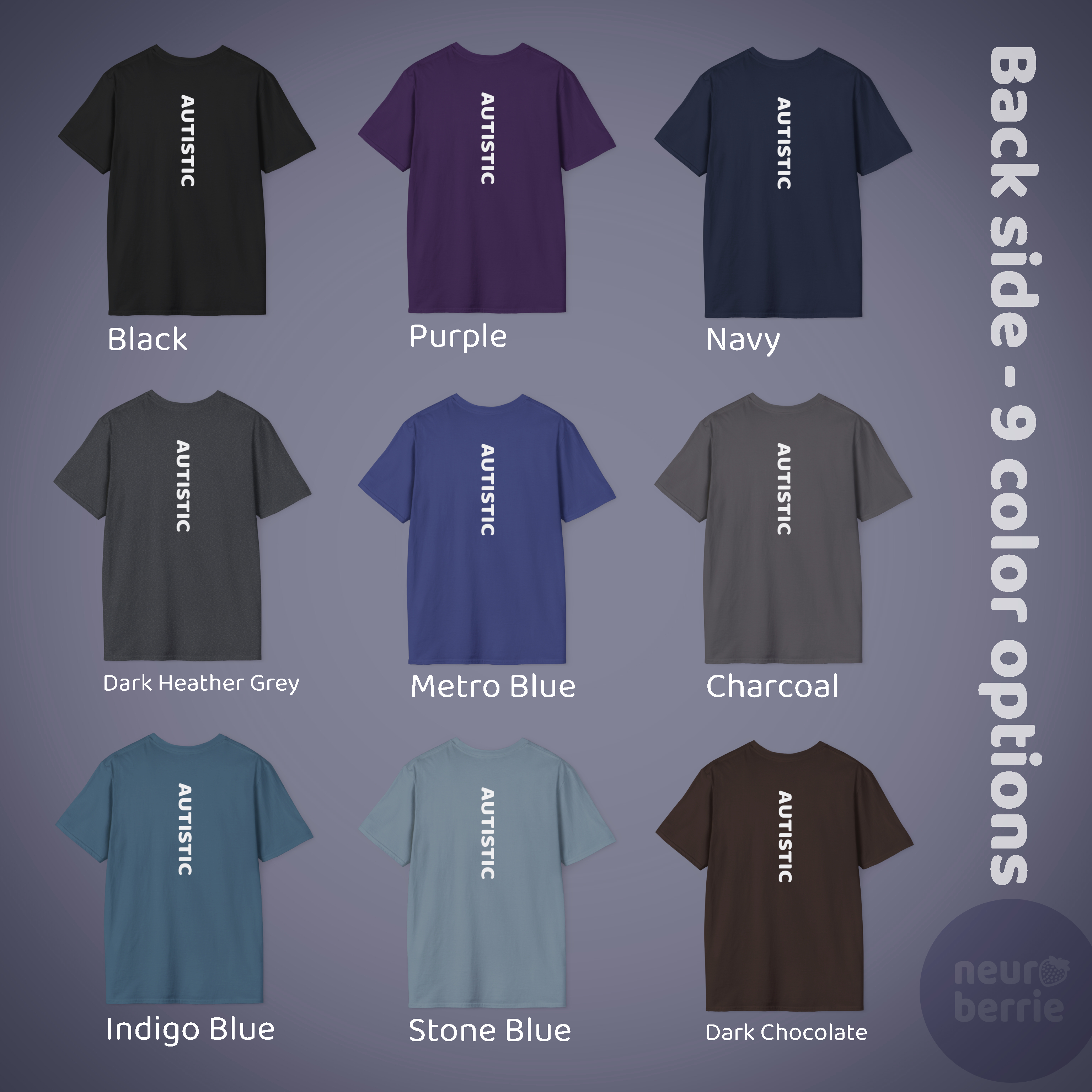 Autism Awareness shirt by Autistic Designer product thumbnail image Autism Awareness shirt by Autistic Designer product thumbnail image