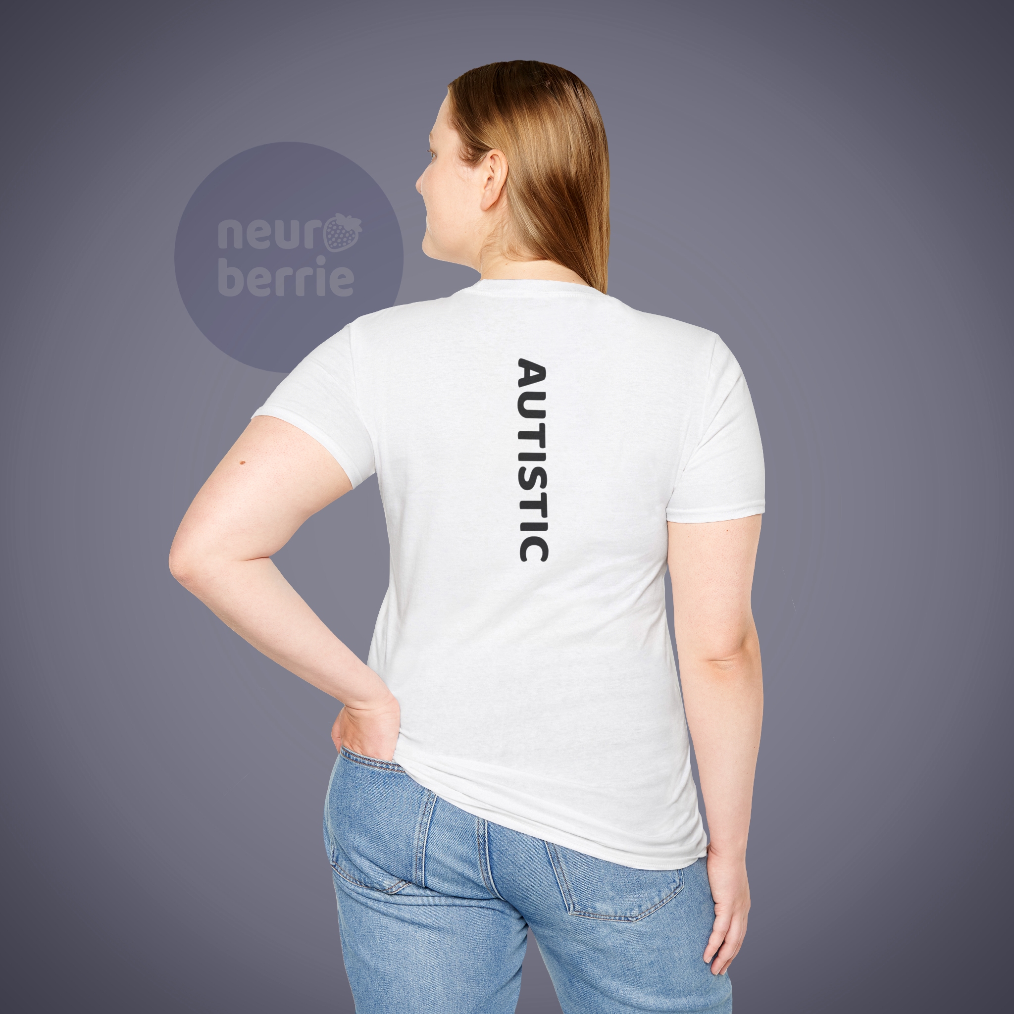 Autism Shirt ADULT by Autistic Designer - LIGHT Colors