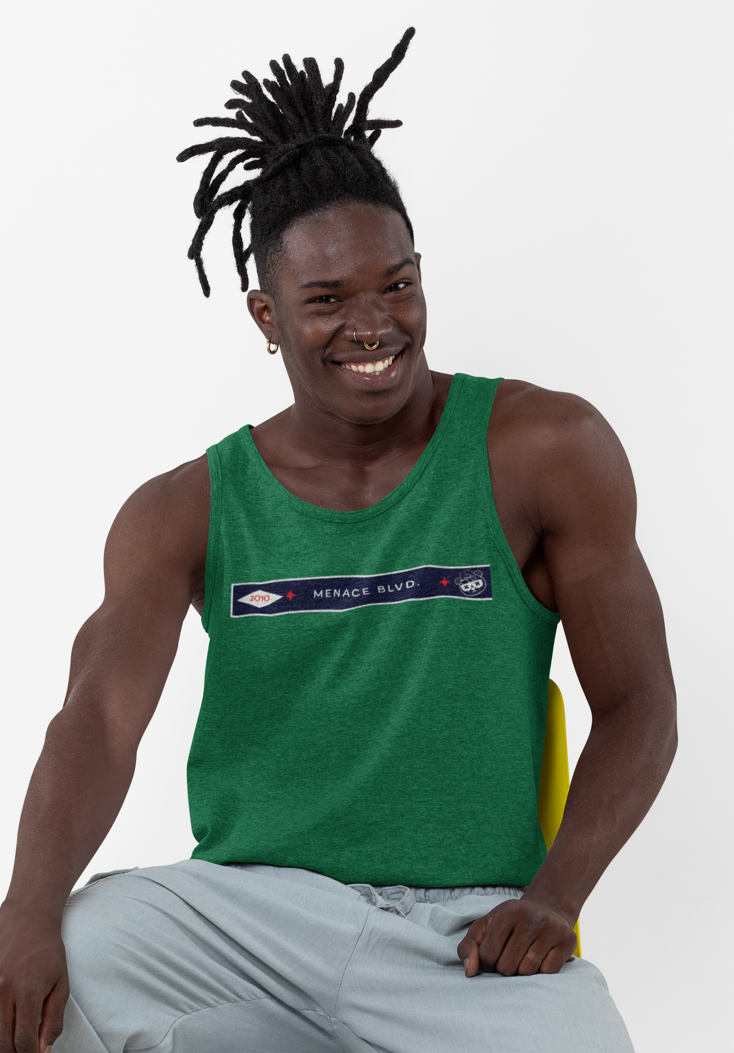 Menace Blvd. Tank Top by Bring Out The Teddy! TM product thumbnail image Menace Blvd. Tank Top by Bring Out The Teddy! TM product thumbnail image
