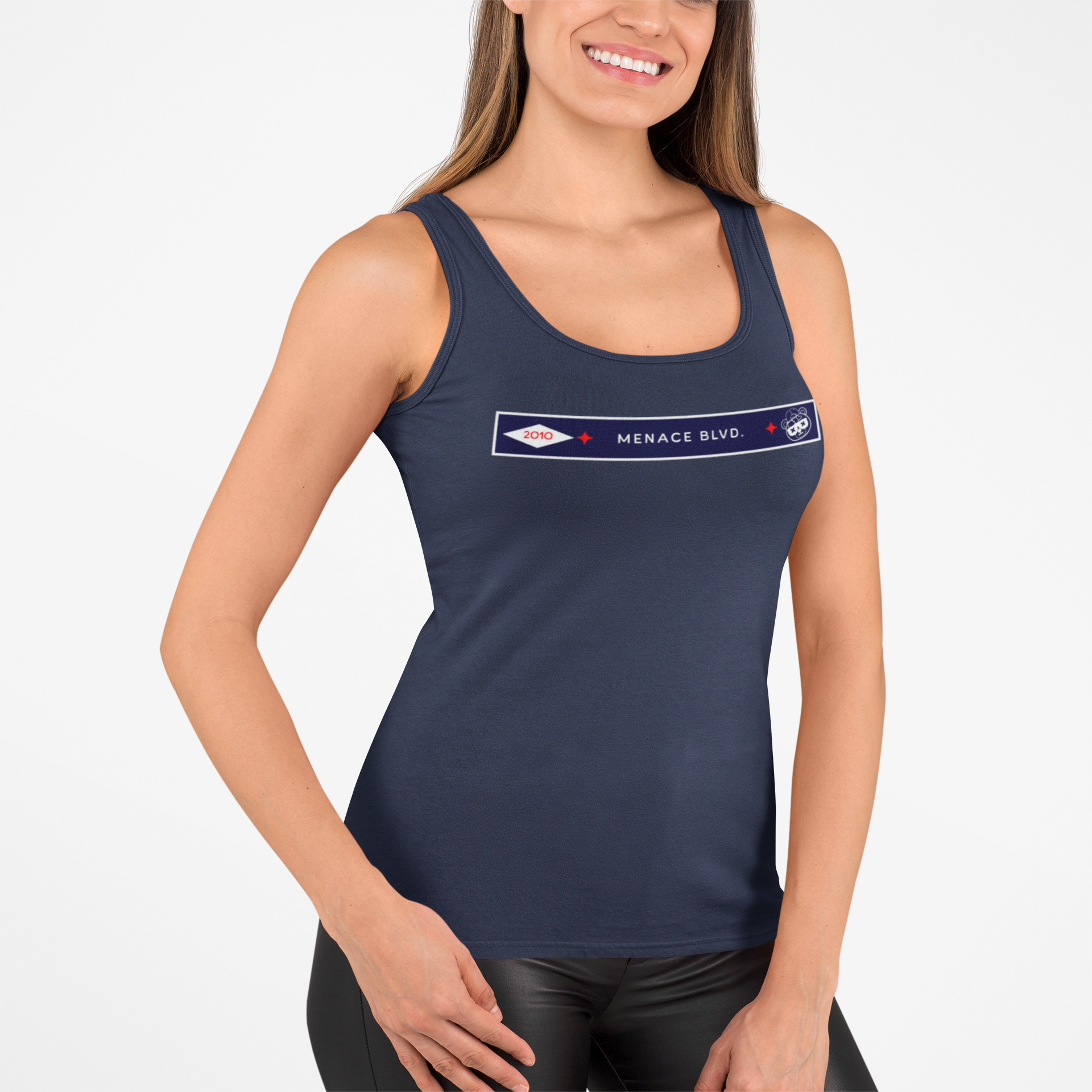 Menace Blvd. Tank Top by Bring Out The Teddy! TM product thumbnail image Menace Blvd. Tank Top by Bring Out The Teddy! TM product thumbnail image