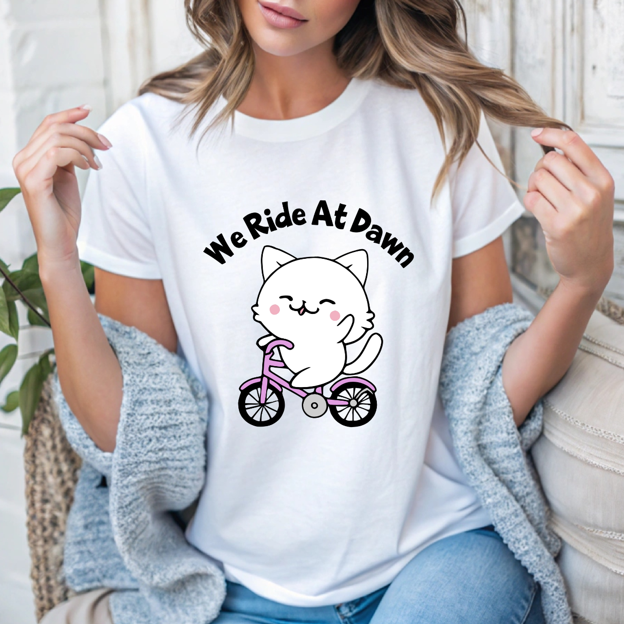 Adult "We Ride At Dawn" T-Shirt Adult "We Ride At Dawn" T-Shirt