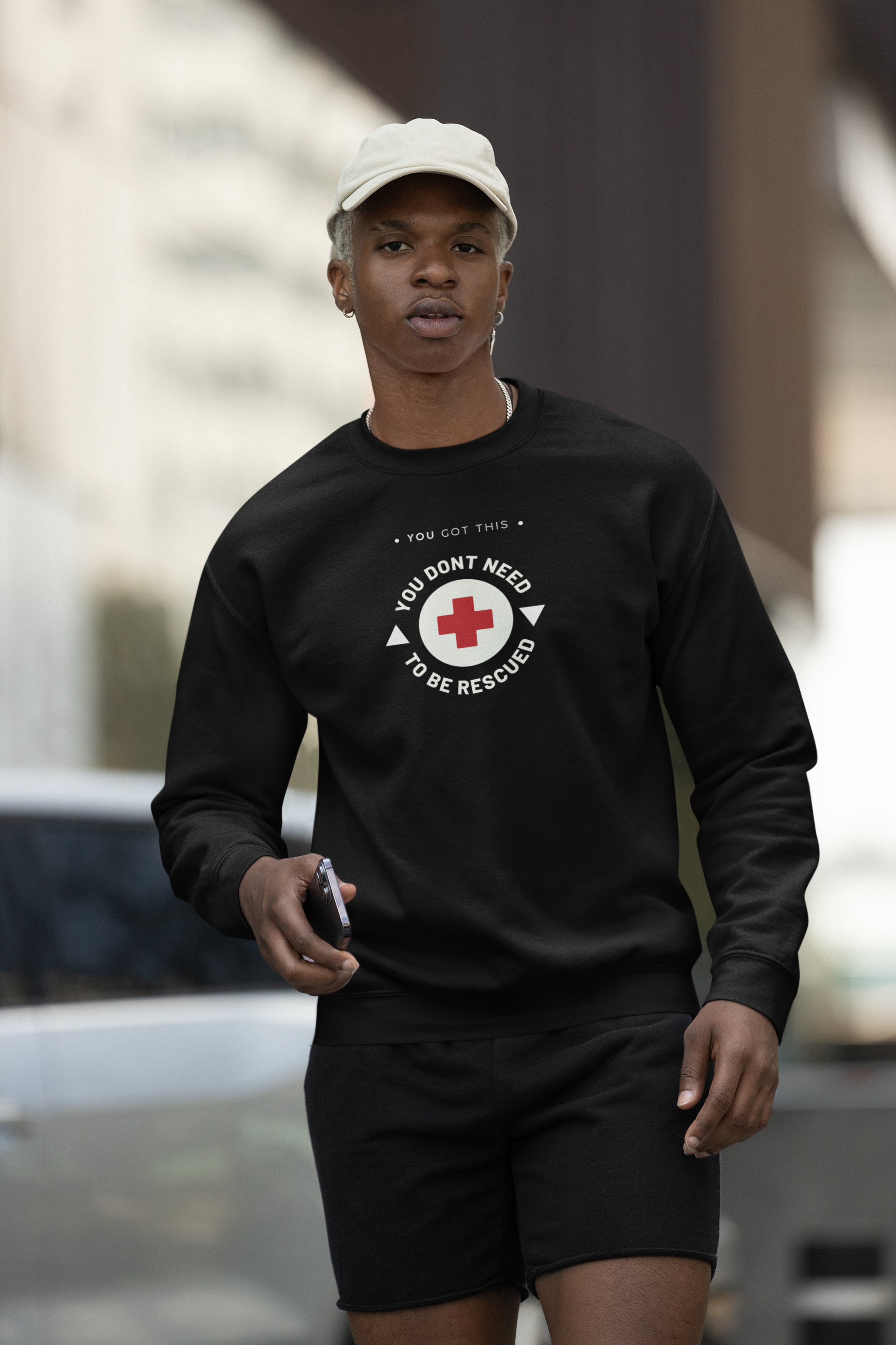 You Got This Crewneck Sweatshirt, Unisex Motivational Sweatshirt for Self-Empowerment &amp; Support, Inspirational Gift, Cozy Layering product thumbnail image
