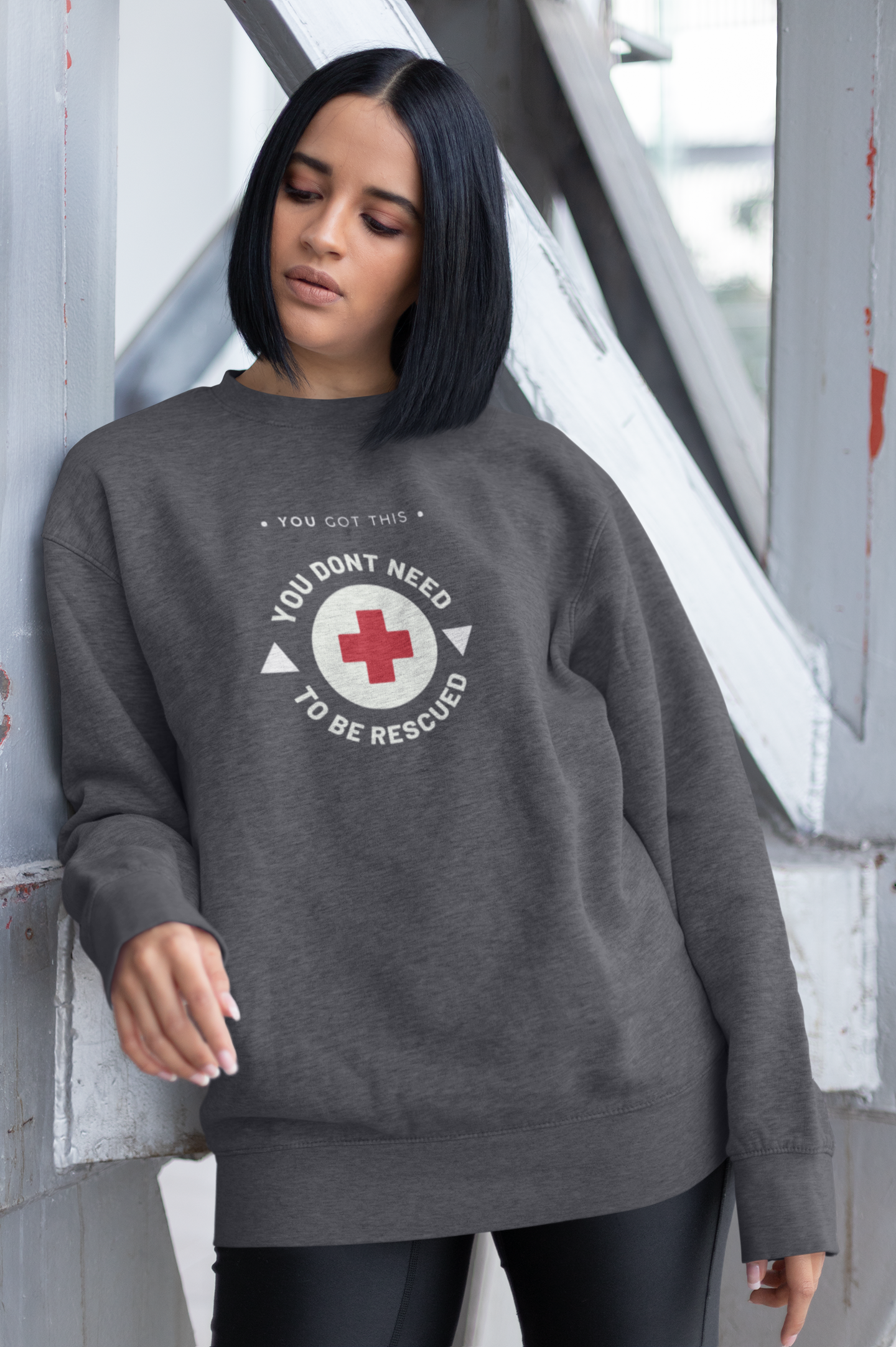 You Got This Crewneck Sweatshirt, Unisex Motivational Sweatshirt for Self-Empowerment &amp; Support, Inspirational Gift, Cozy Layering product thumbnail image