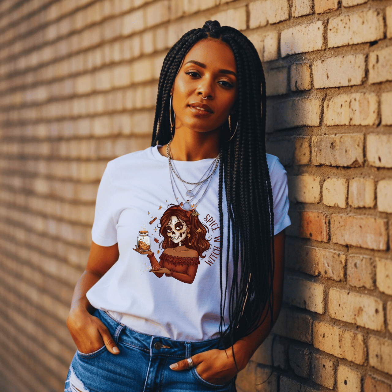 Boss Babe Halloween Vibes Tee Boss Babe Halloween Vibes Tee