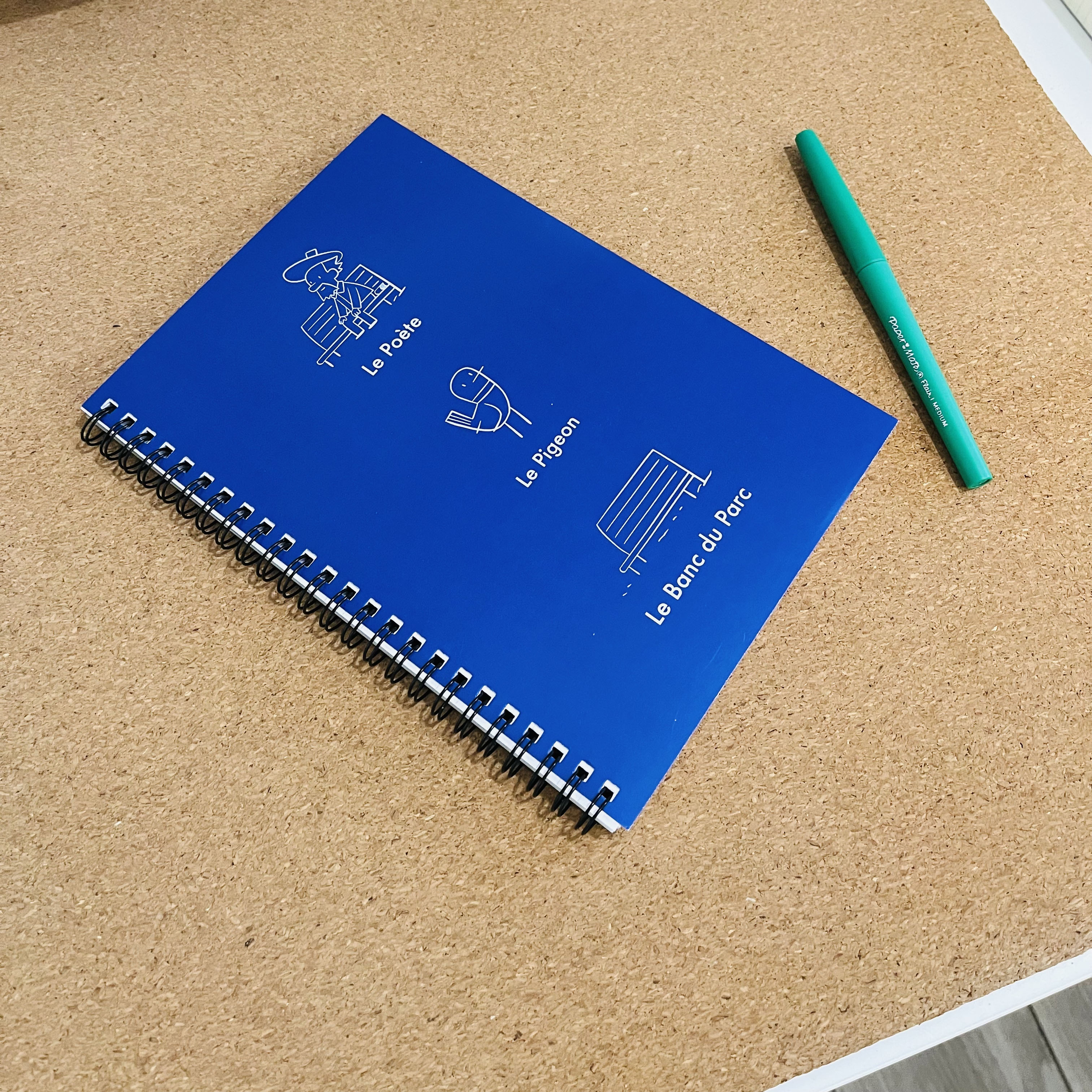 Le Poète Notebook - Spiral Bound product thumbnail image Le Poète Notebook - Spiral Bound product thumbnail image