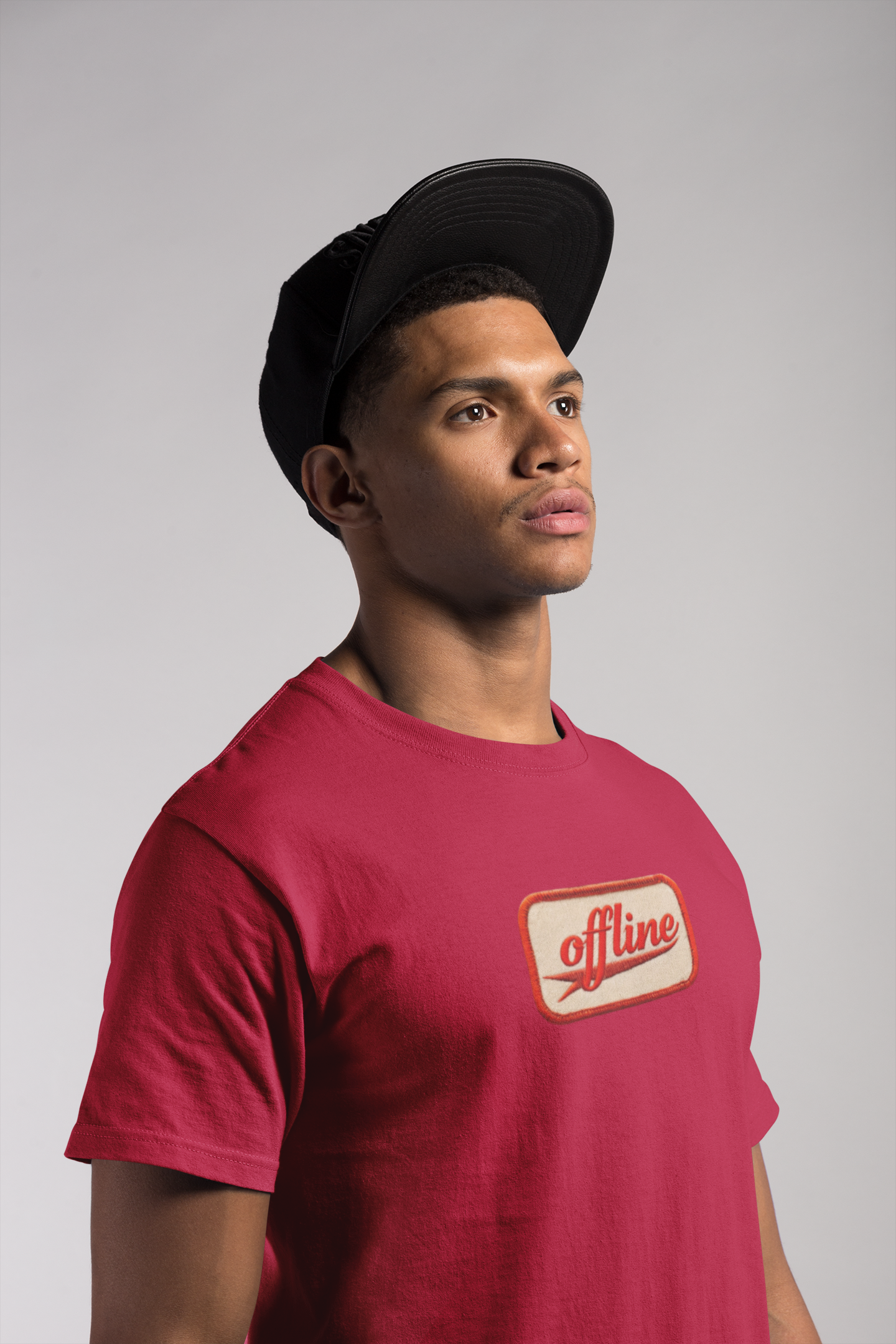 Casual Graphic Tee - 'Offline' Unisex Jersey T-Shirt, Relaxed Style, Perfect Gift, Everyday Wear, Trendy Fashion Statement product thumbnail image