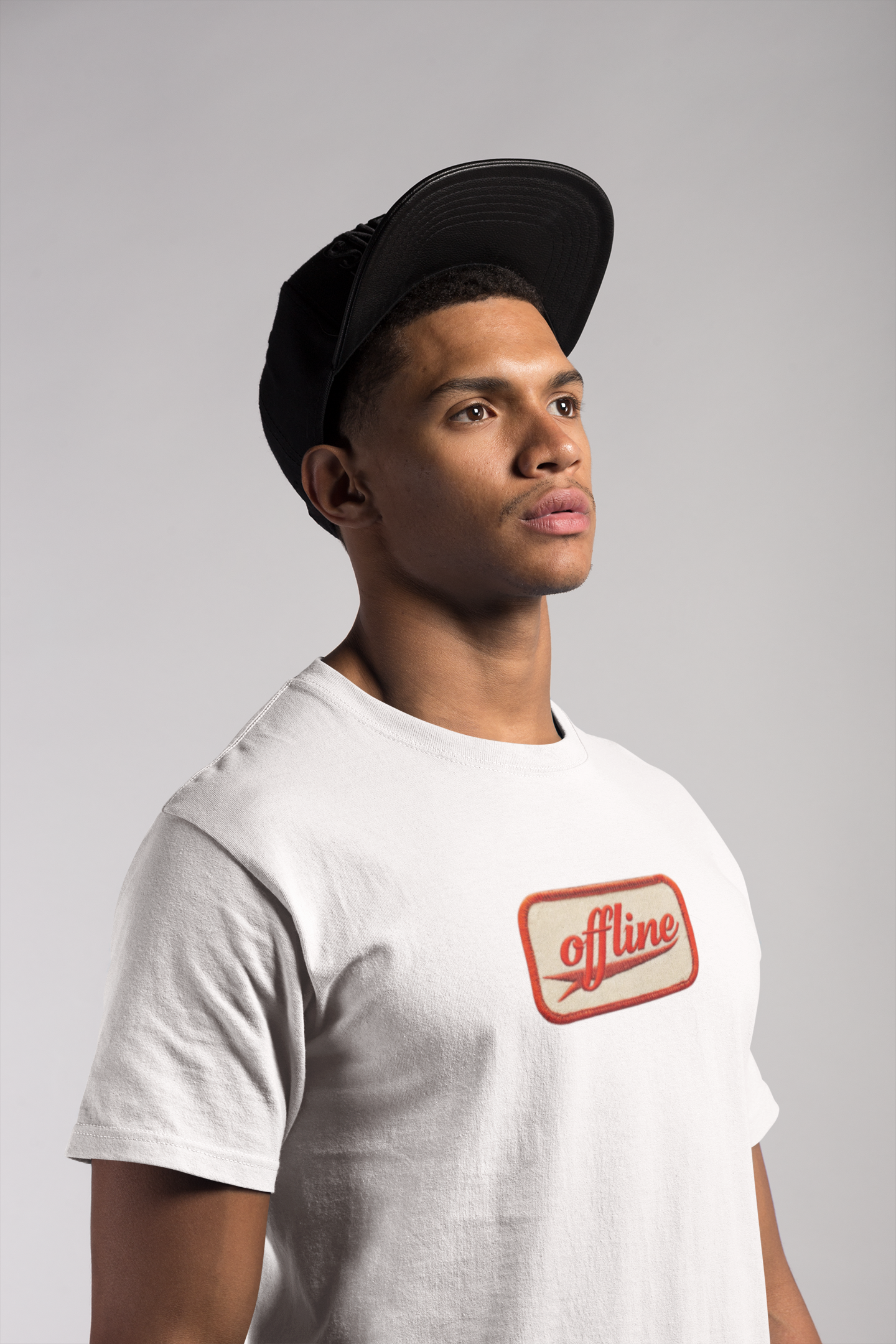 Casual Graphic Tee - 'Offline' Unisex Jersey T-Shirt, Relaxed Style, Perfect Gift, Everyday Wear, Trendy Fashion Statement product thumbnail image