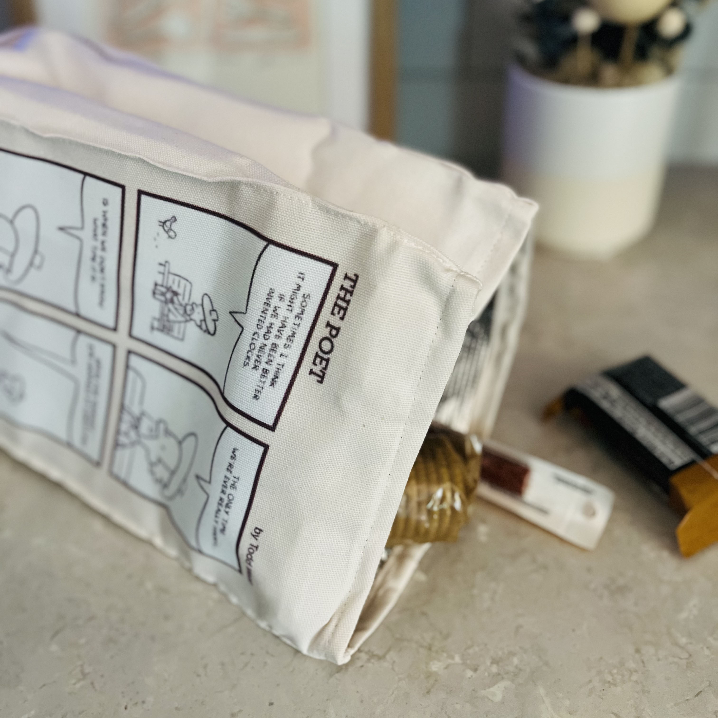 The Poet Lunch Tote - Minimalist, Insulated, Park ready product thumbnail image The Poet Lunch Tote - Minimalist, Insulated, Park ready product thumbnail image