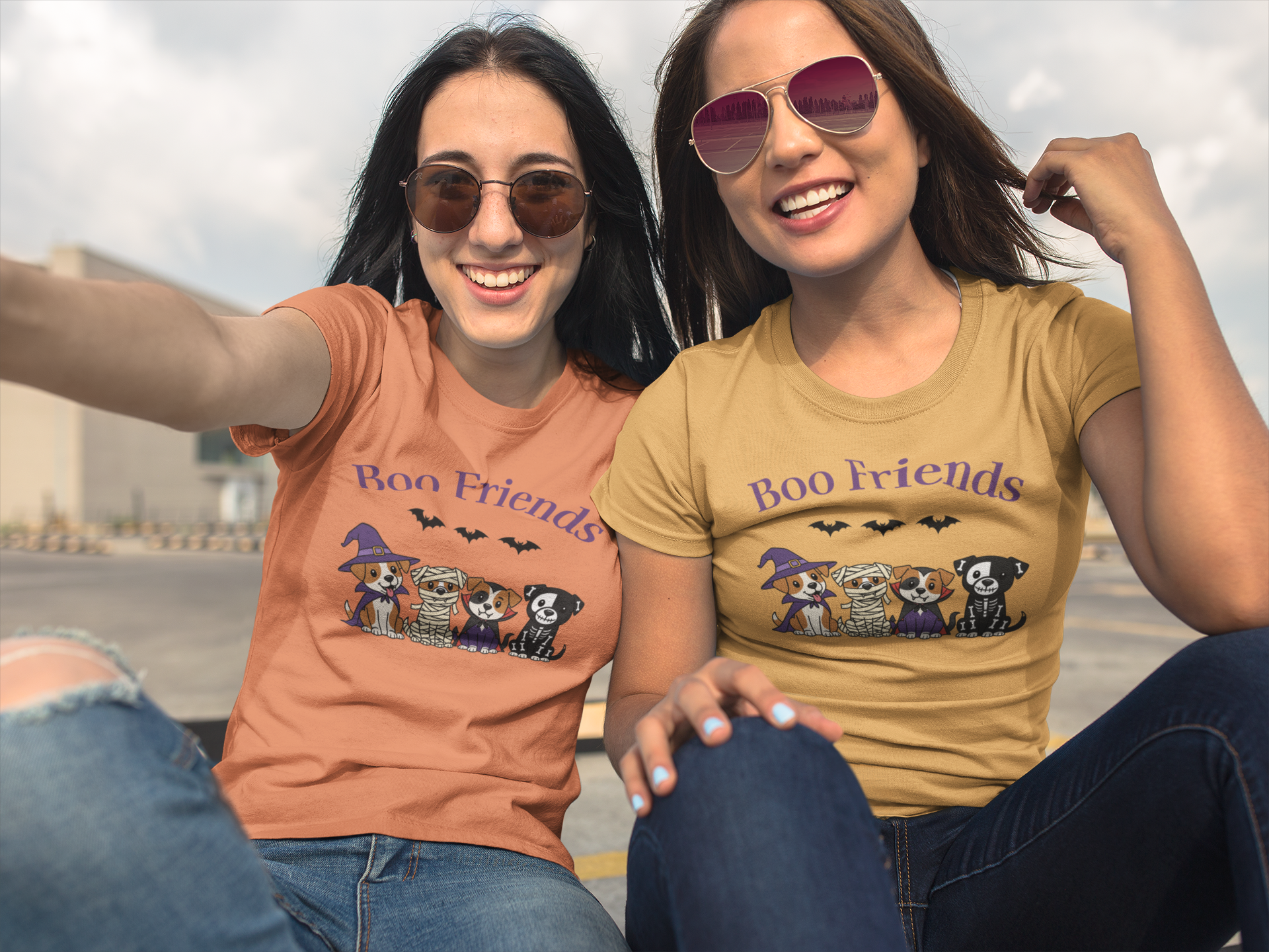Halloween Dog Lovers Tee, Boo Friends Shirt, Unisex Graphic T-Shirt, Spooky Pet Apparel, Fall Celebration Clothing product thumbnail image Halloween Dog Lovers Tee, Boo Friends Shirt, Unisex Graphic T-Shirt, Spooky Pet Apparel, Fall Celebration Clothing product thumbnail image