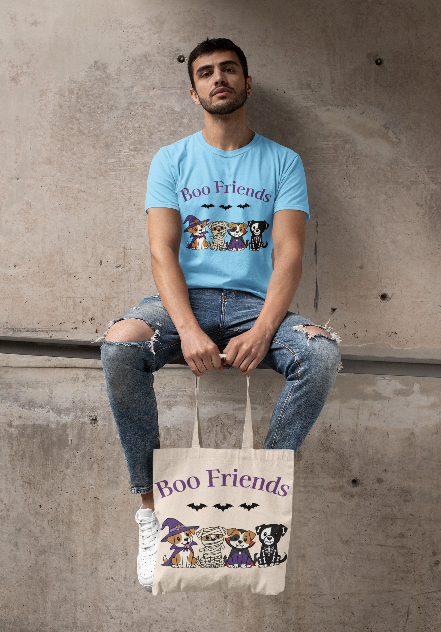 Halloween Dog Lovers Tee, Boo Friends Shirt, Unisex Graphic T-Shirt, Spooky Pet Apparel, Fall Celebration Clothing product thumbnail image Halloween Dog Lovers Tee, Boo Friends Shirt, Unisex Graphic T-Shirt, Spooky Pet Apparel, Fall Celebration Clothing product thumbnail image