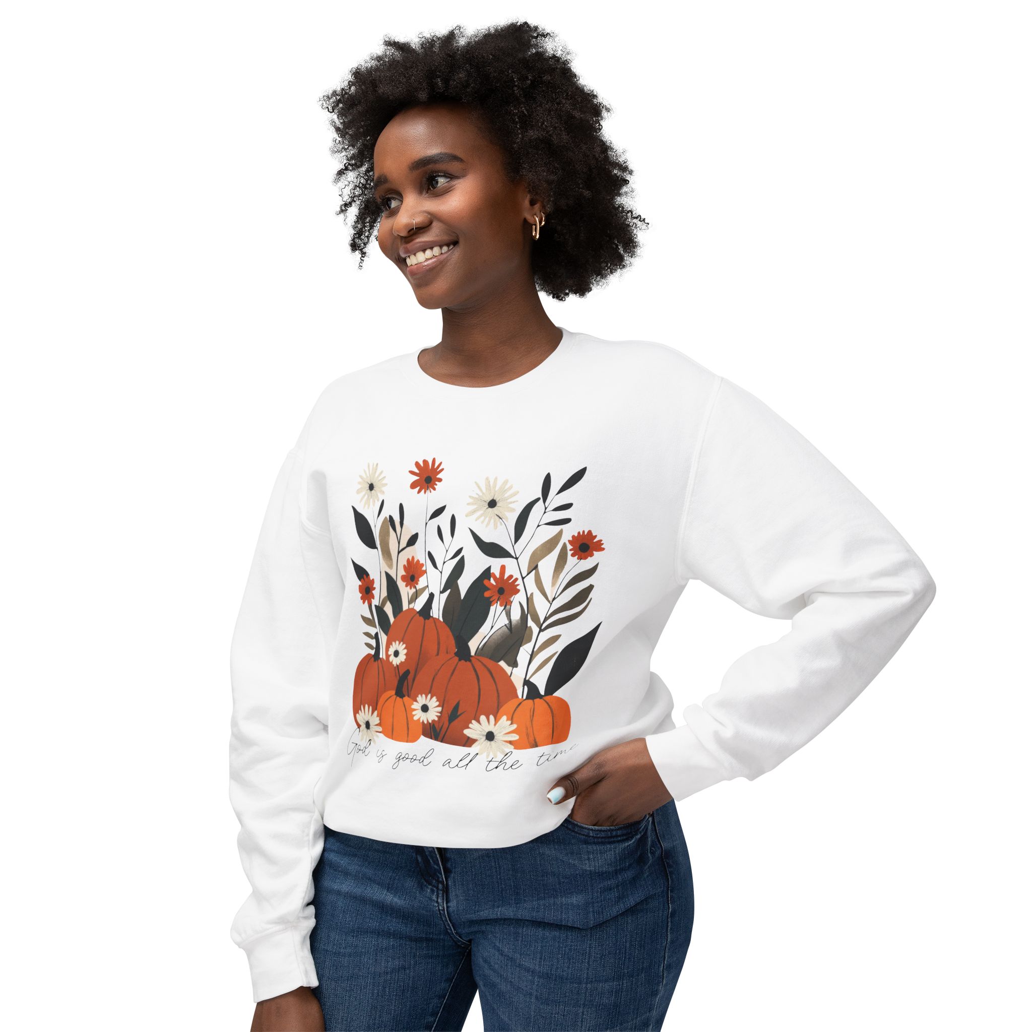 Unisex Lightweight Crewneck Sweatshirt product thumbnail image
