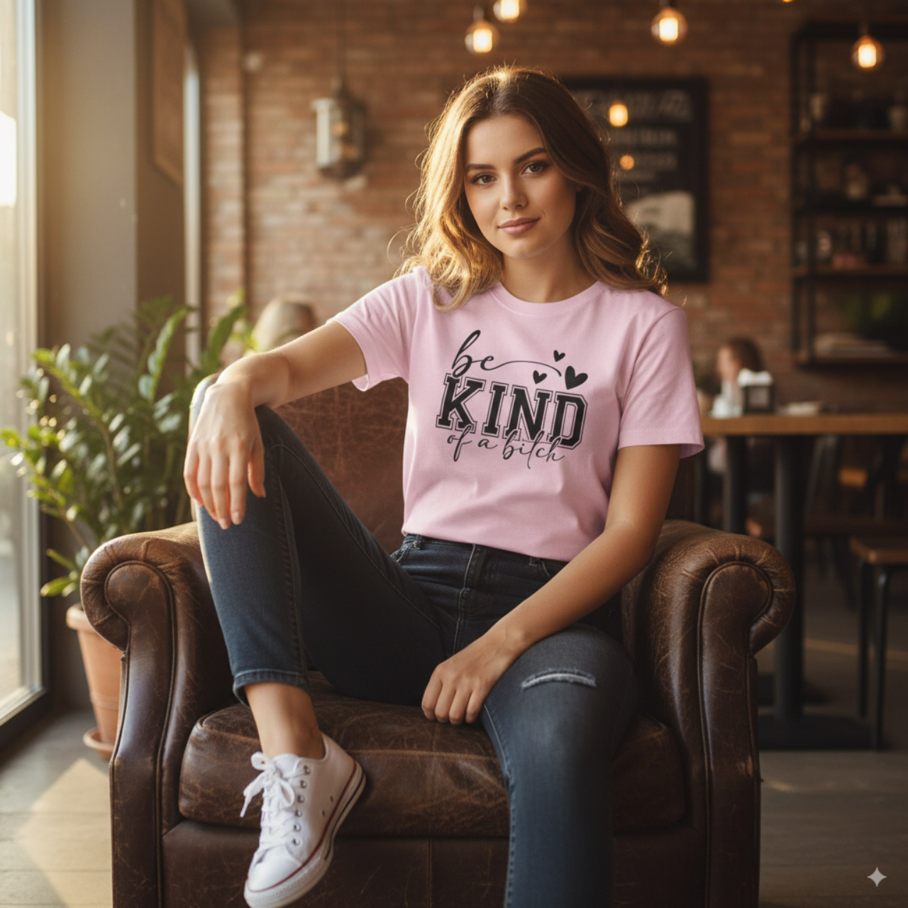 Kindness Statement Tee - Unisex Cotton T-Shirt for Casual Wear, Gifts, Self-Care, Inspirational Apparel, Encouragement tops