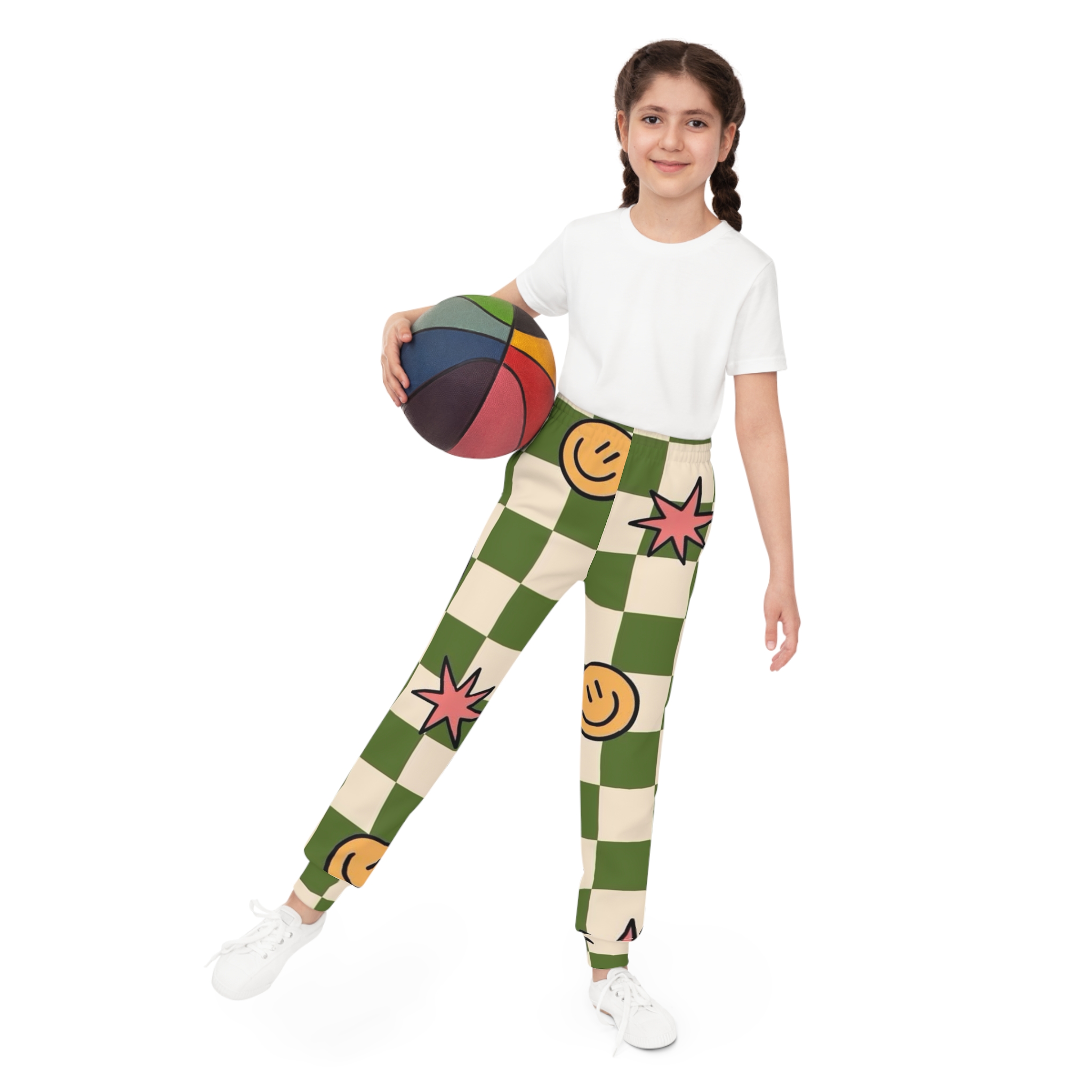 Personalized Children Joggers, Comfy Activewear, Kids, Perfect for Play, Sports &amp; Relaxation, Trendy Gift for Boys &amp; Girls aged 6-14 years old product thumbnail image
