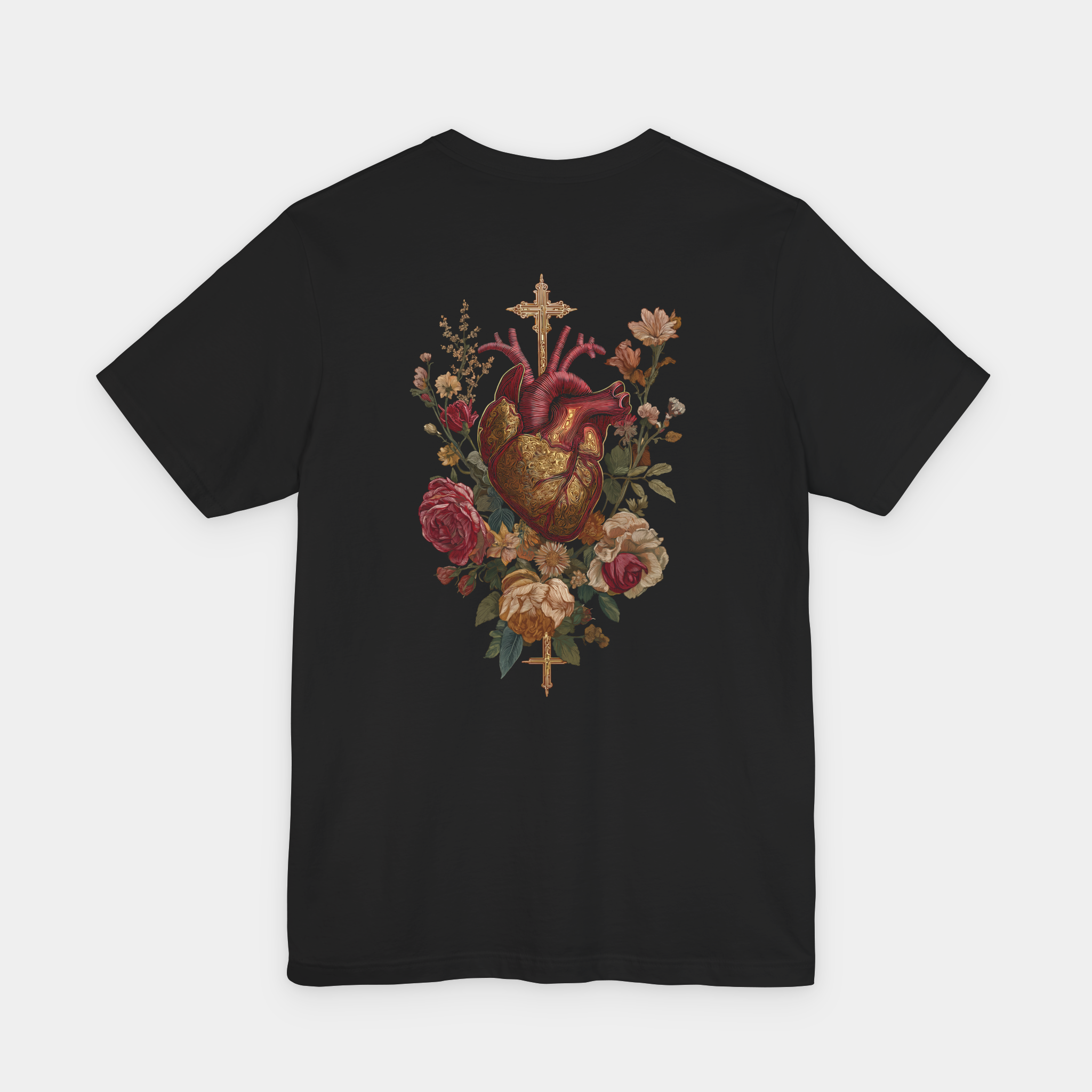 Sacré-Cœur 907, a rebellious sophistication - Unisex T-shirt with baroque design Sacré-Cœur 907, a rebellious sophistication - Unisex T-shirt with baroque design