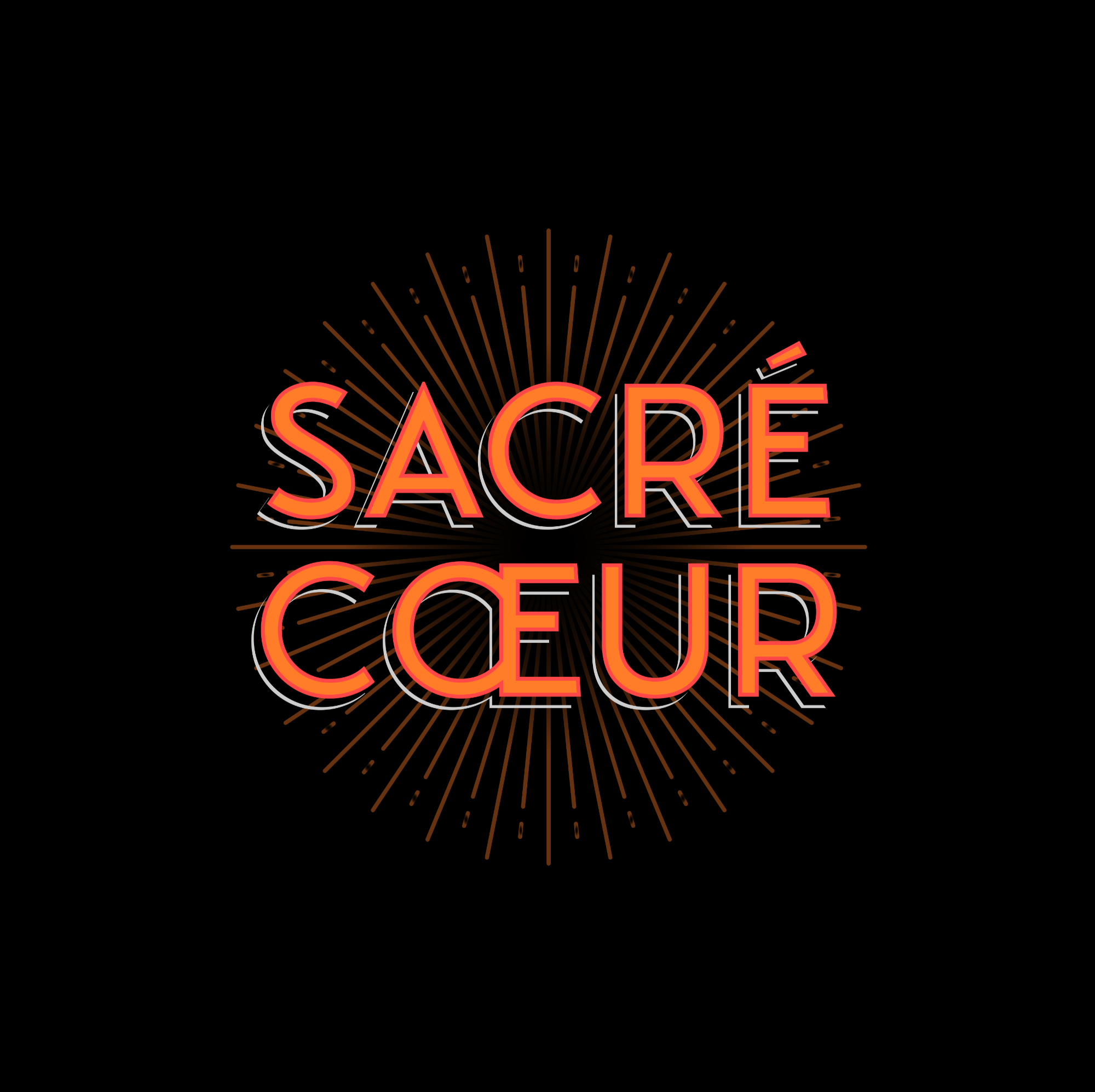 Sacré-Cœur 907, a rebellious sophistication - Unisex T-shirt with baroque design product thumbnail image Sacré-Cœur 907, a rebellious sophistication - Unisex T-shirt with baroque design product thumbnail image