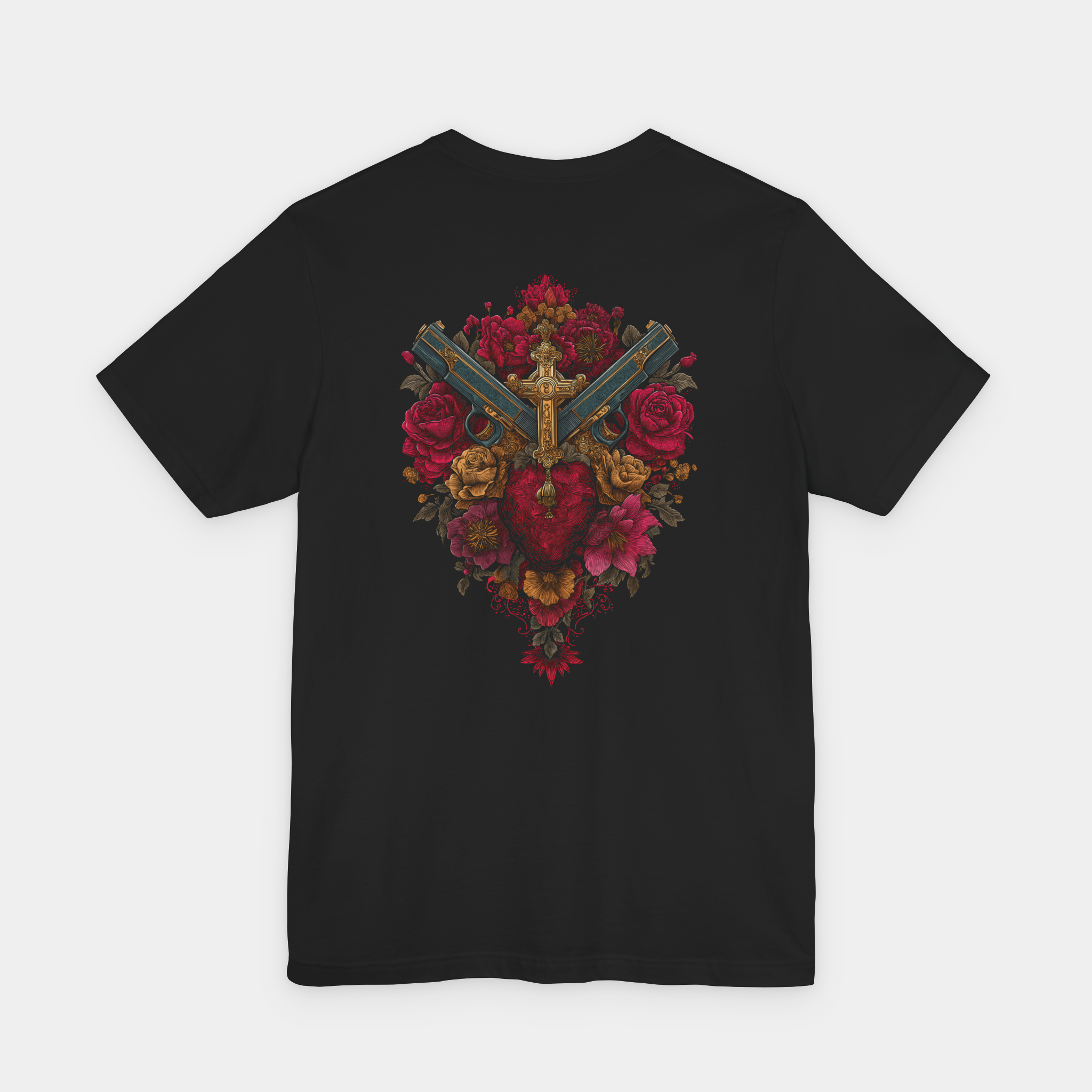 Sacré-Cœur 909, a rebellious sophistication - Unisex T-shirt with baroque design