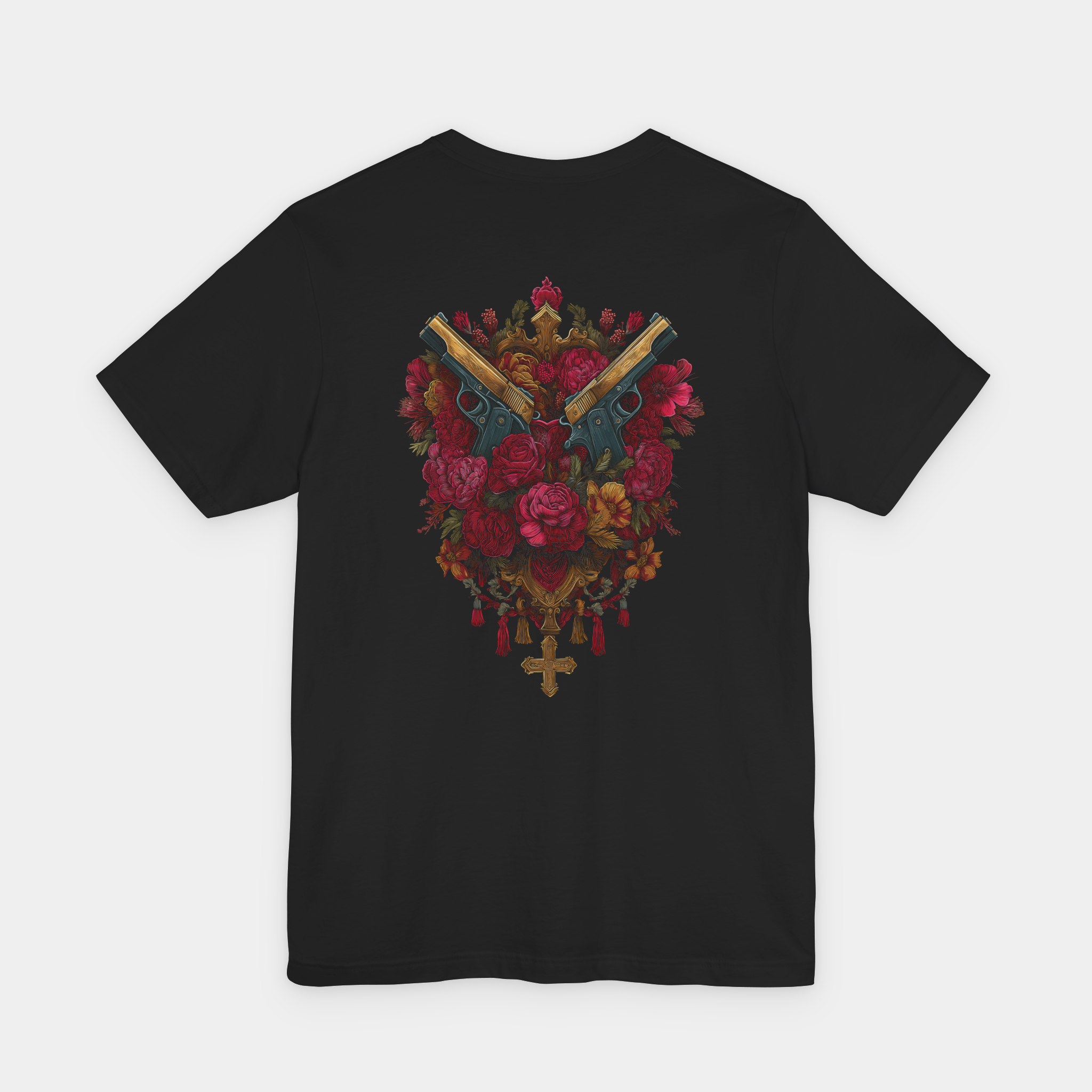 Sacré-Cœur 908, a rebellious sophistication - Unisex T-shirt with baroque design product thumbnail image