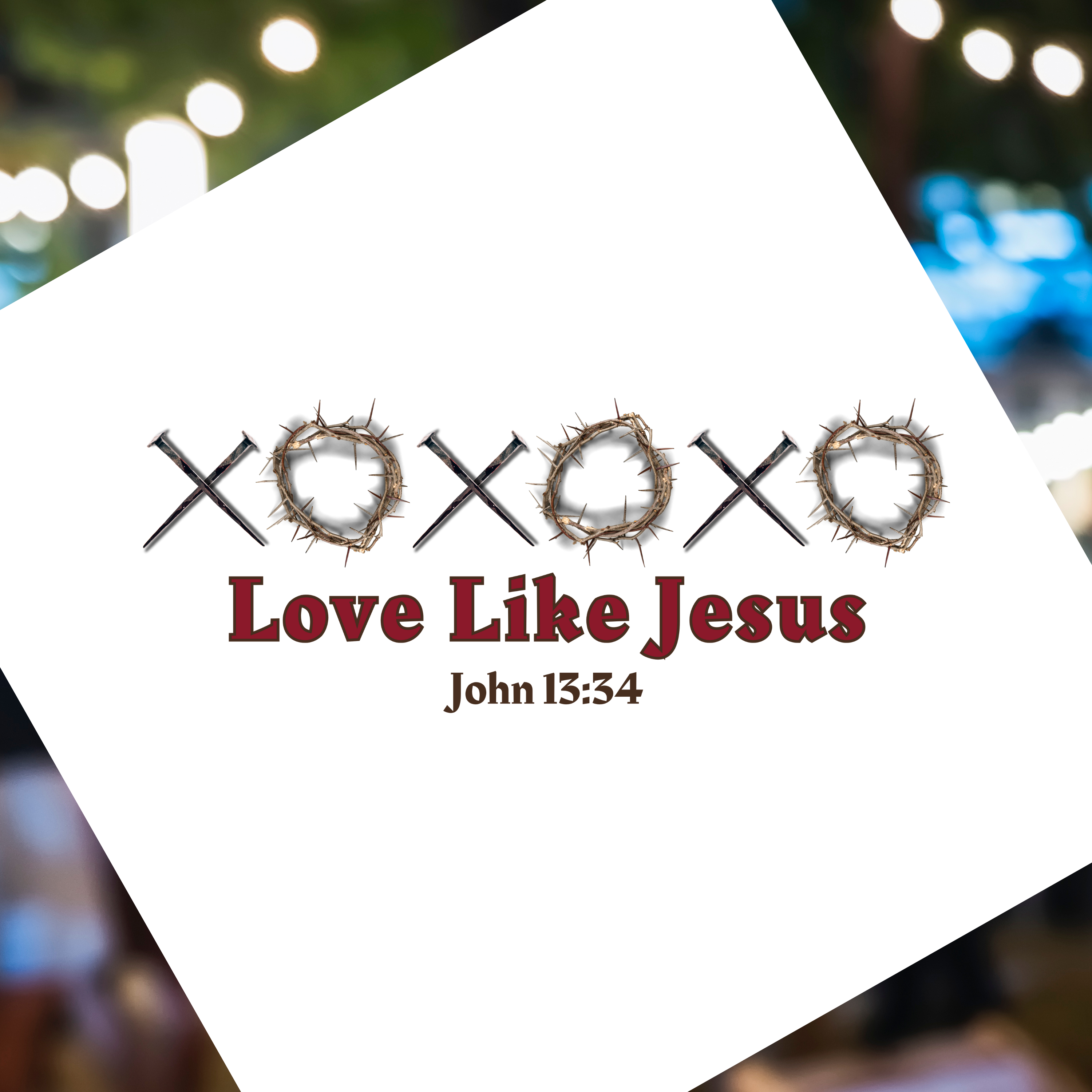 Love Like Jesus - Unisex, Heavy Blend Pullover Hoodie product thumbnail image Love Like Jesus - Unisex, Heavy Blend Pullover Hoodie product thumbnail image