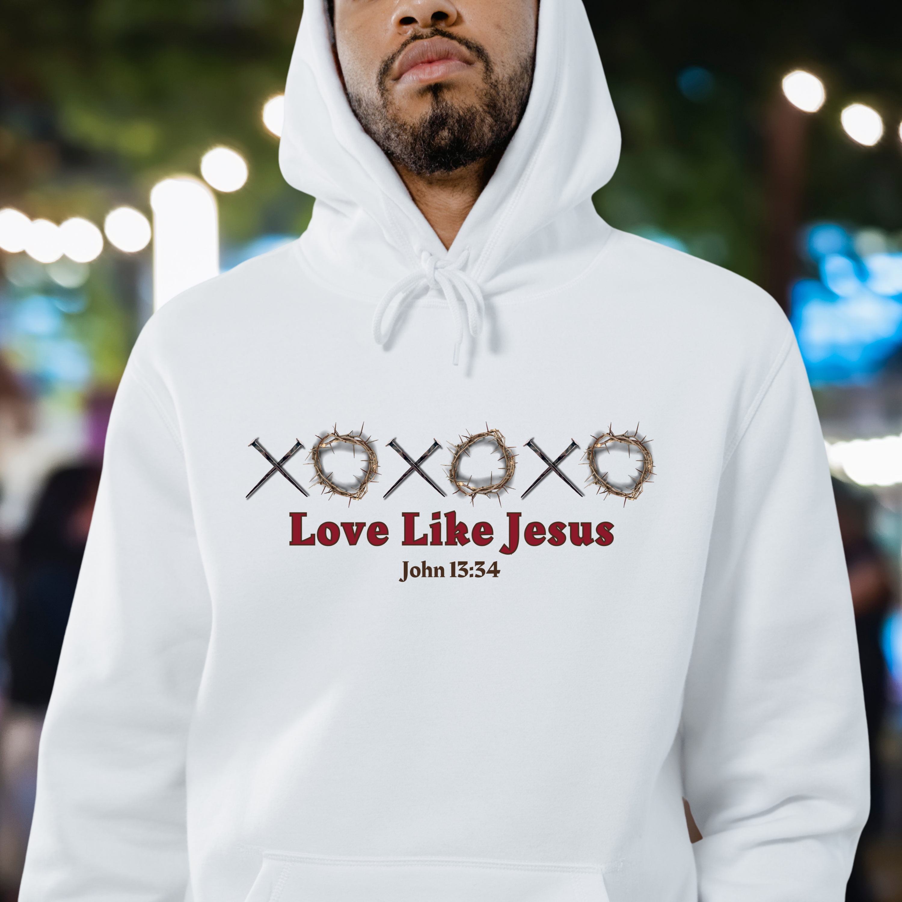 Love Like Jesus - Unisex, Heavy Blend Pullover Hoodie