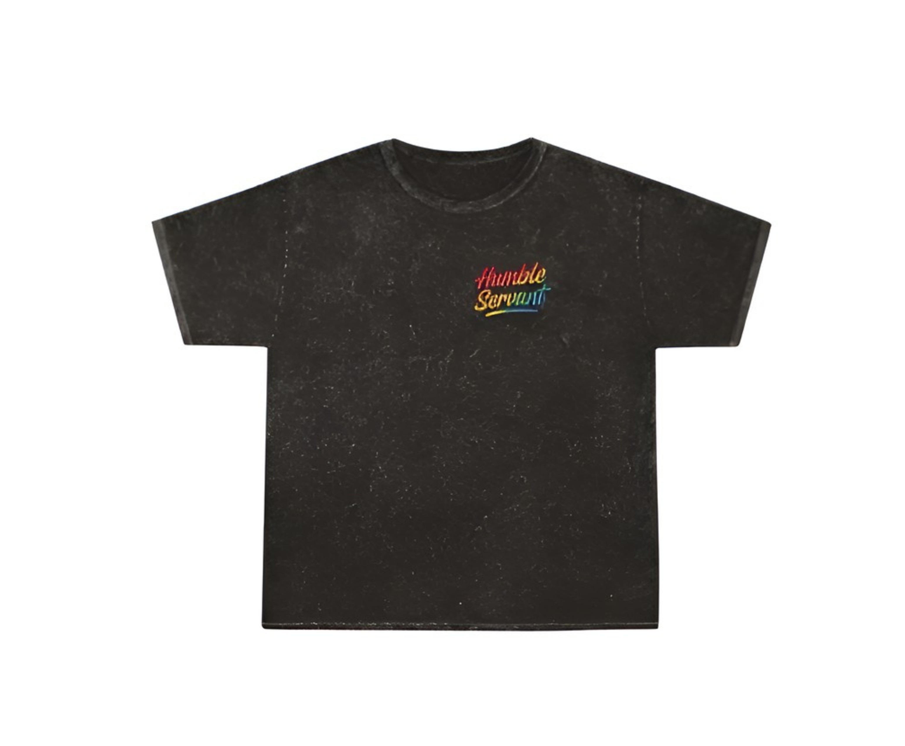 Mineral Wash T-Shirt - Humble Servant Design For Believers Of The Way 