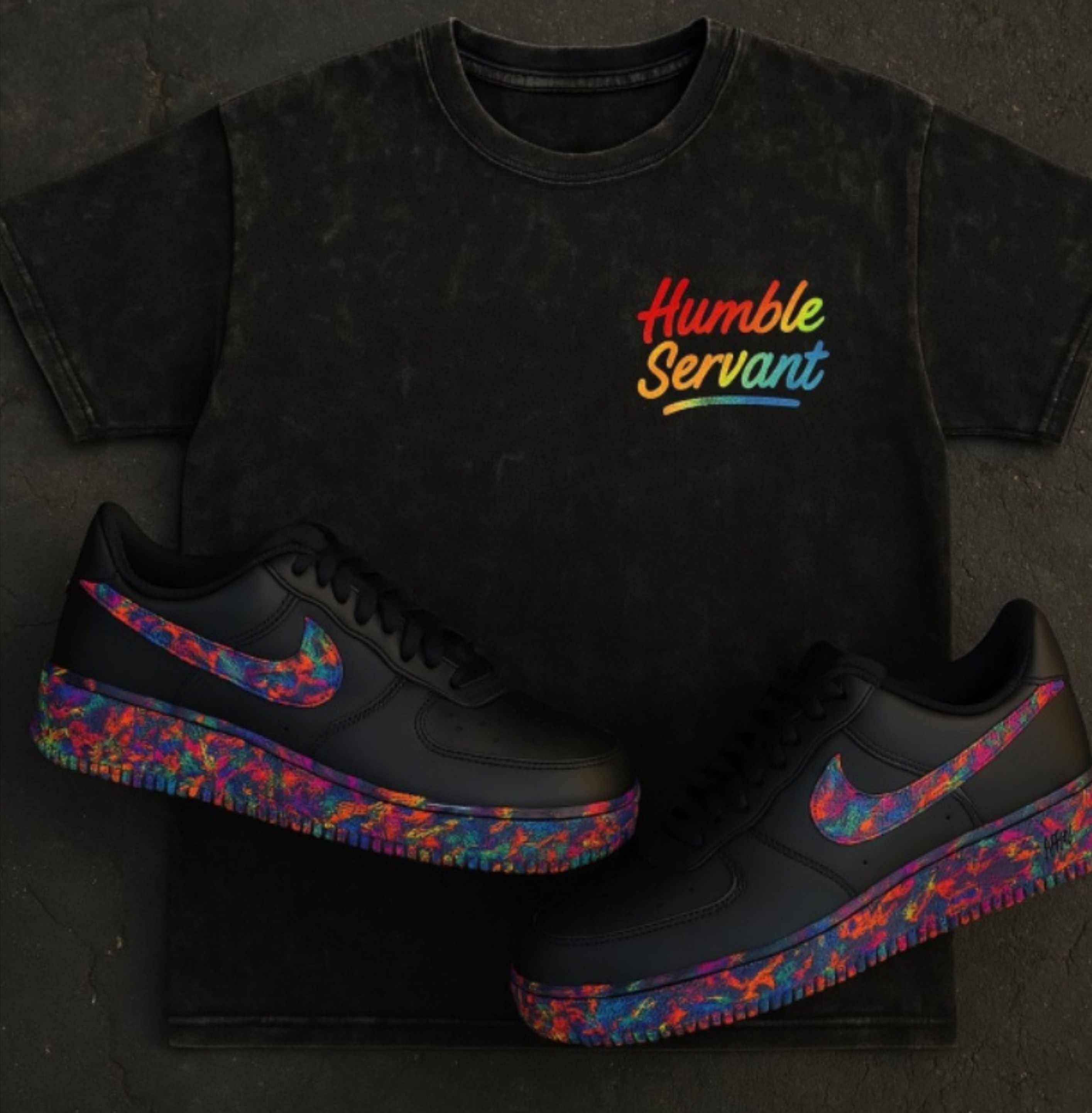 Mineral Wash T-Shirt - Humble Servant Design For Believers Of The Way product thumbnail image Mineral Wash T-Shirt - Humble Servant Design For Believers Of The Way product thumbnail image