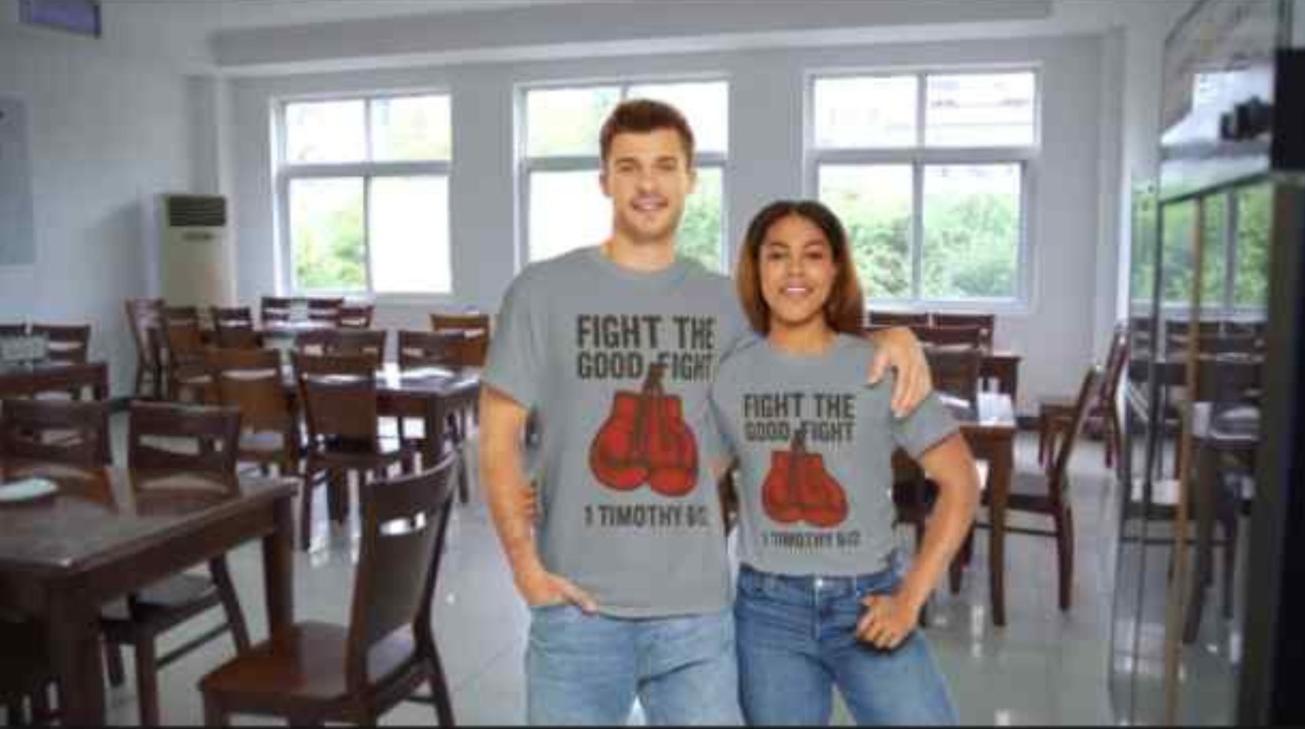 Fight The Good Fight Believers Of The Way Tee - Unisex Cotton product thumbnail image Fight The Good Fight Believers Of The Way Tee - Unisex Cotton product thumbnail image