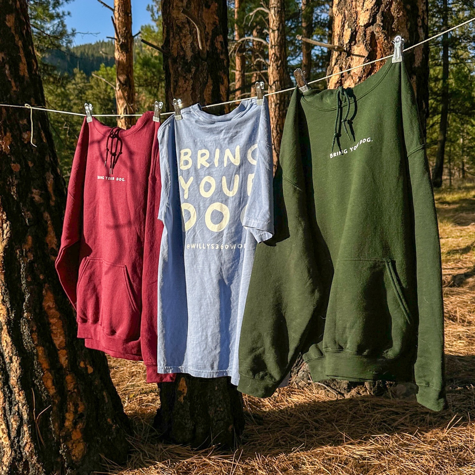 Bring Your Dog. - Unisex Heavy Blend™ Hooded Sweatshirt product thumbnail image Bring Your Dog. - Unisex Heavy Blend™ Hooded Sweatshirt product thumbnail image