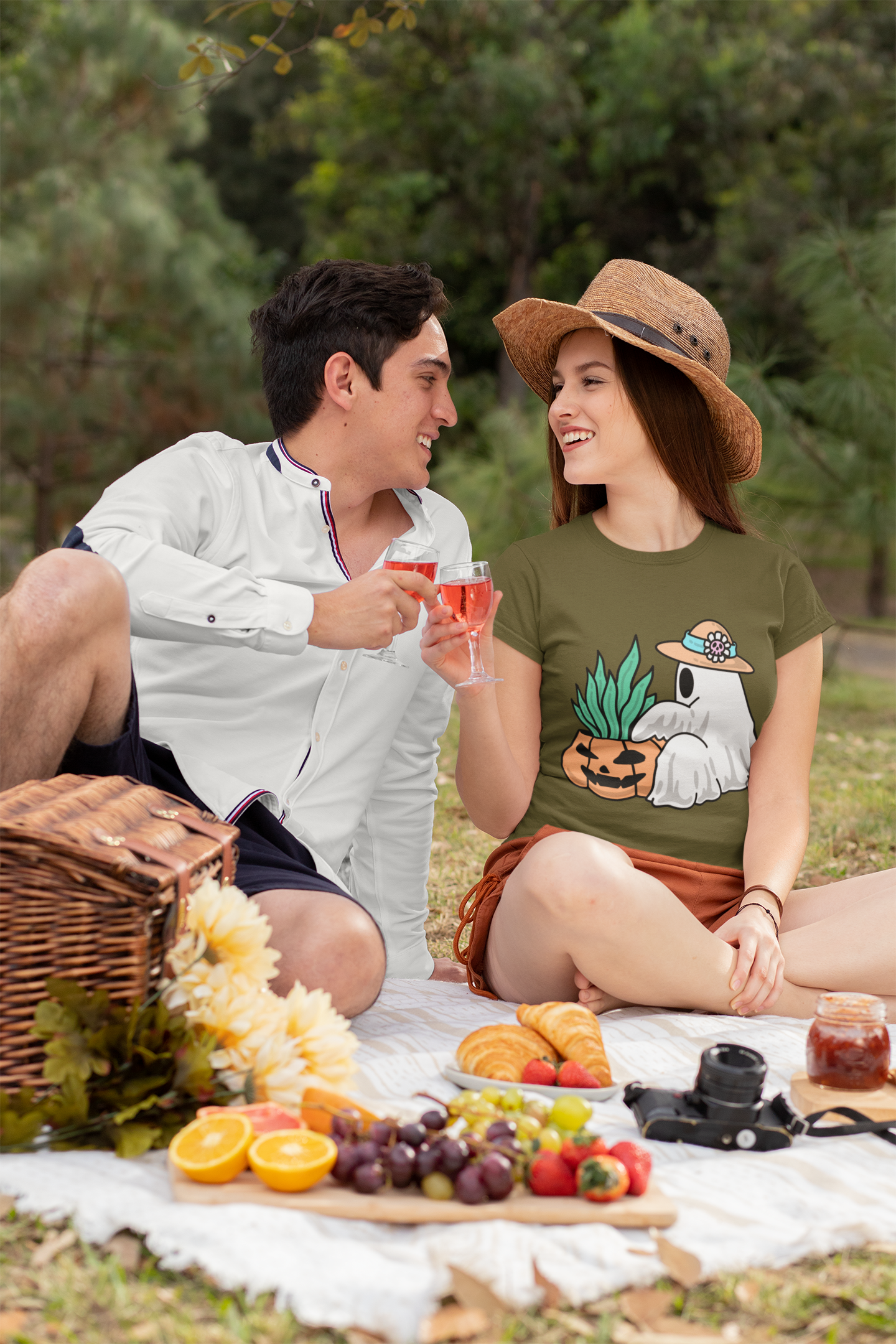 Cute Ghost T-Shirt for Halloween Lovers, Unisex Graphic Tee, Pumpkin Lover Apparel, Spooky Season Shirt, Funny Halloween Gift product thumbnail image Cute Ghost T-Shirt for Halloween Lovers, Unisex Graphic Tee, Pumpkin Lover Apparel, Spooky Season Shirt, Funny Halloween Gift product thumbnail image