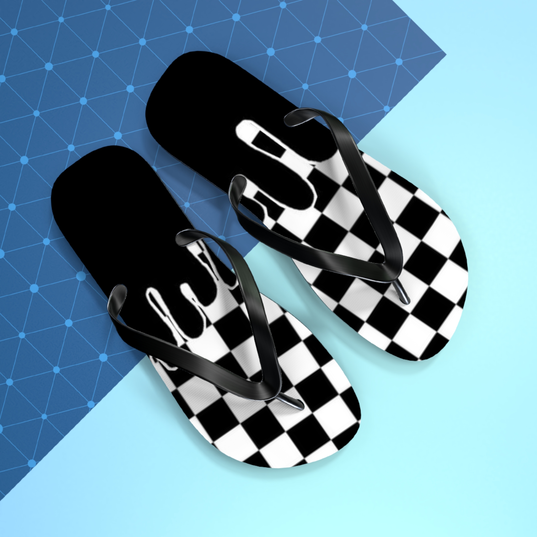 Personalized Flip Flops, Summer, Beachwear, Vacation, Pool Days, Customized Pattern Designs, Gift for Him or Her product thumbnail image Personalized Flip Flops, Summer, Beachwear, Vacation, Pool Days, Customized Pattern Designs, Gift for Him or Her product thumbnail image