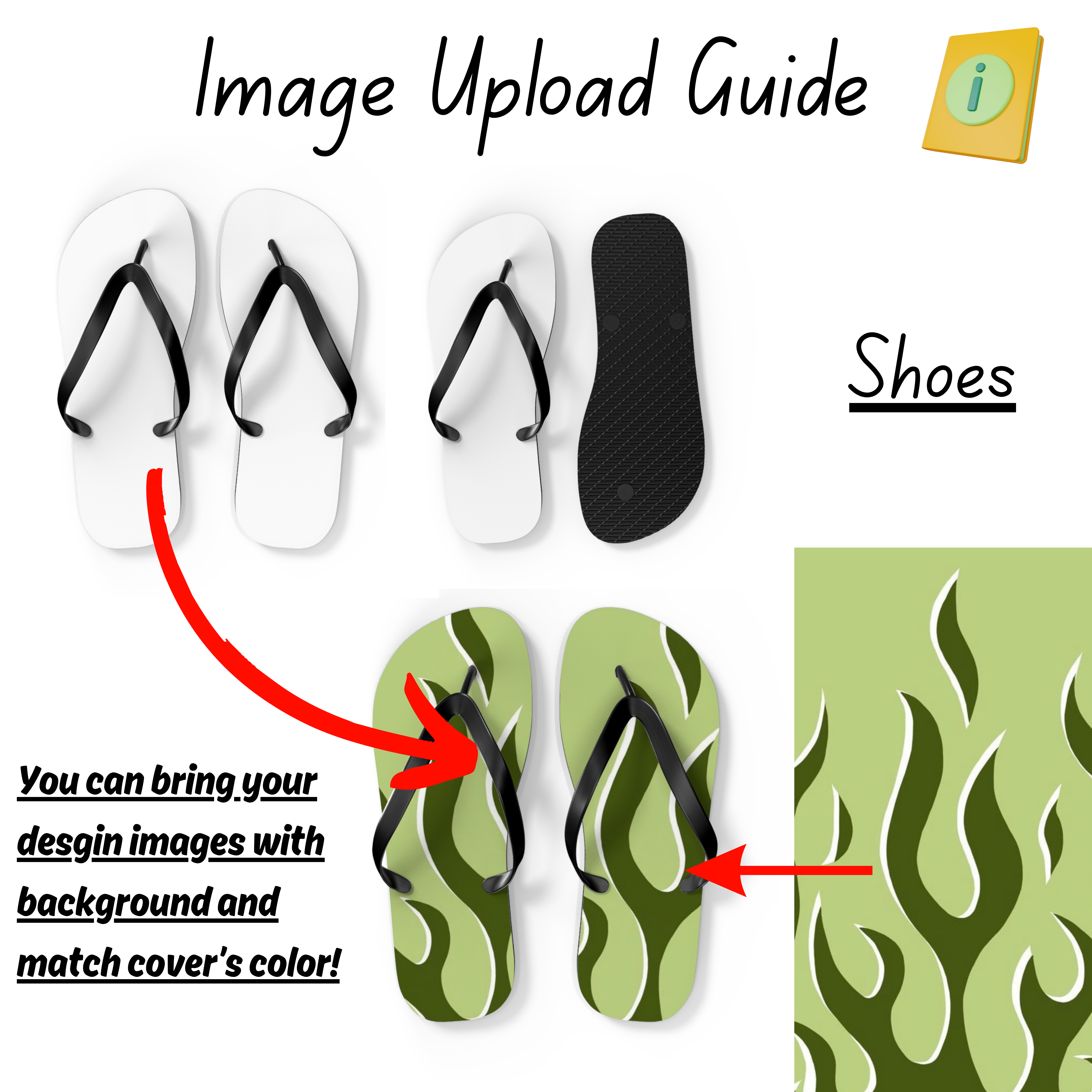 Personalized Flip Flops, Summer, Beachwear, Vacation, Pool Days, Customized Pattern Designs, Gift for Him or Her product thumbnail image Personalized Flip Flops, Summer, Beachwear, Vacation, Pool Days, Customized Pattern Designs, Gift for Him or Her product thumbnail image